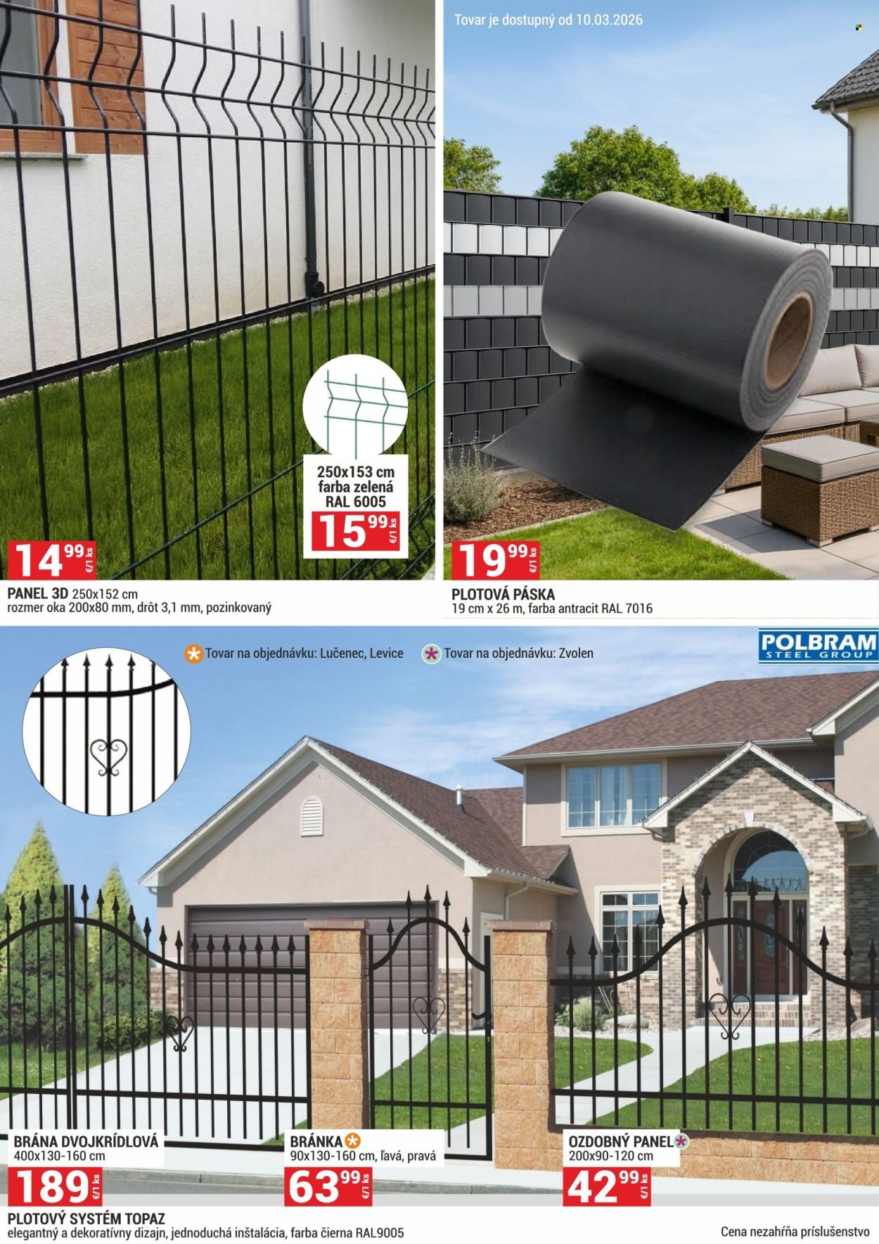 MERKURY MARKET leták - Zariaďte si záhradu spolu s nami! (2026-03-01 - 2026-03-31) | 10