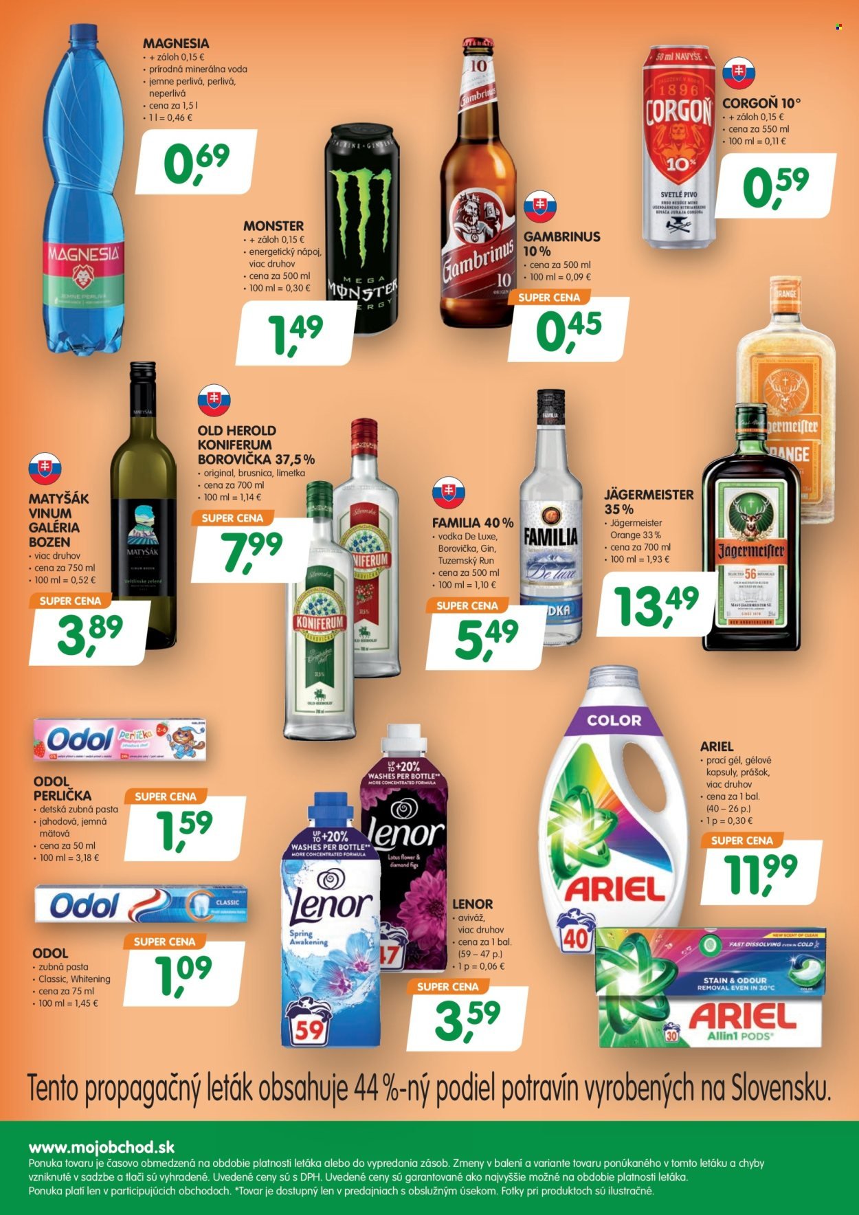 MÔJ OBCHOD leták - Od piatka 16.1.2026 (2026-01-16 - 2026-01-29) | 4