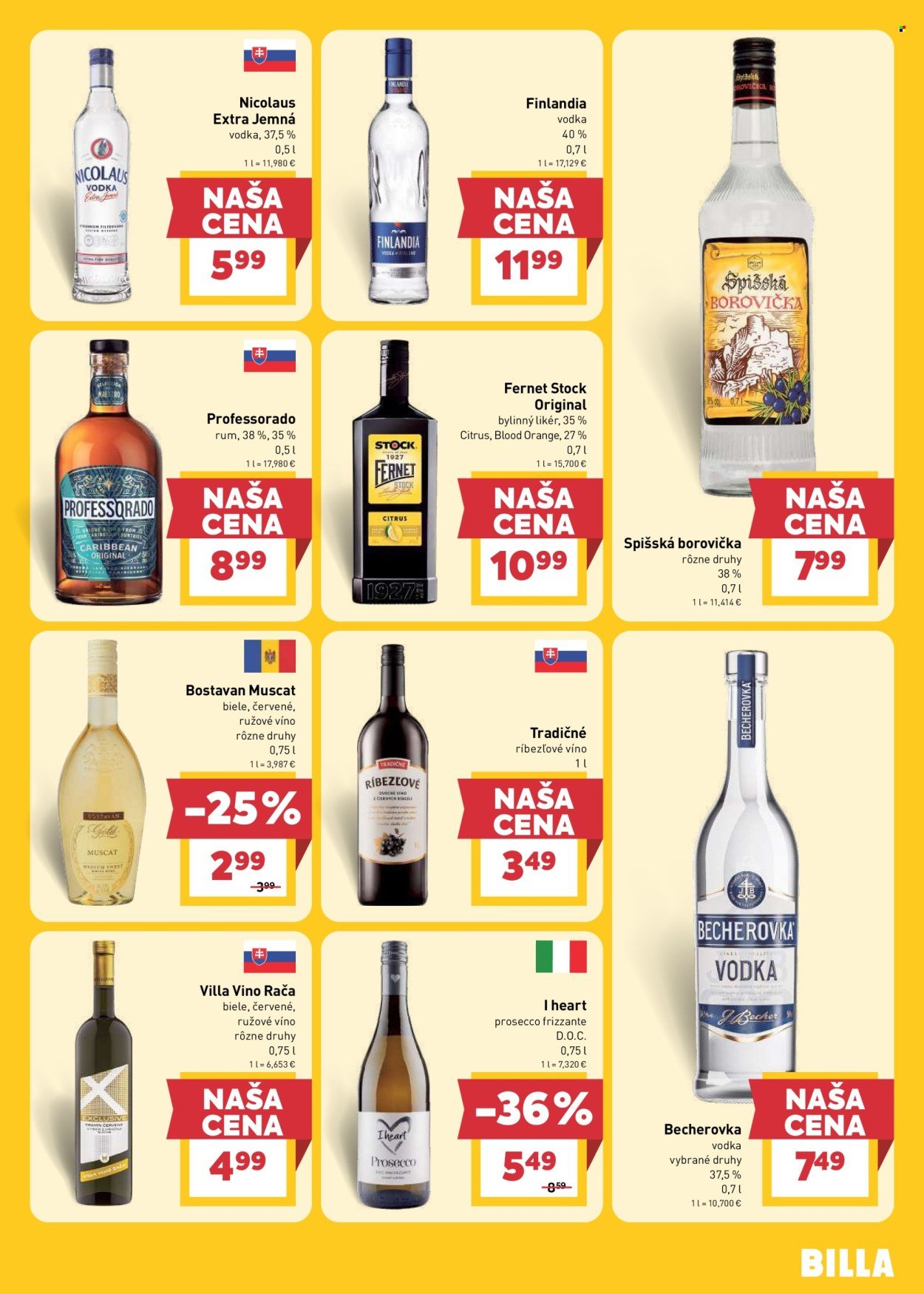 BILLA leták - Od stredy 19.8.2026