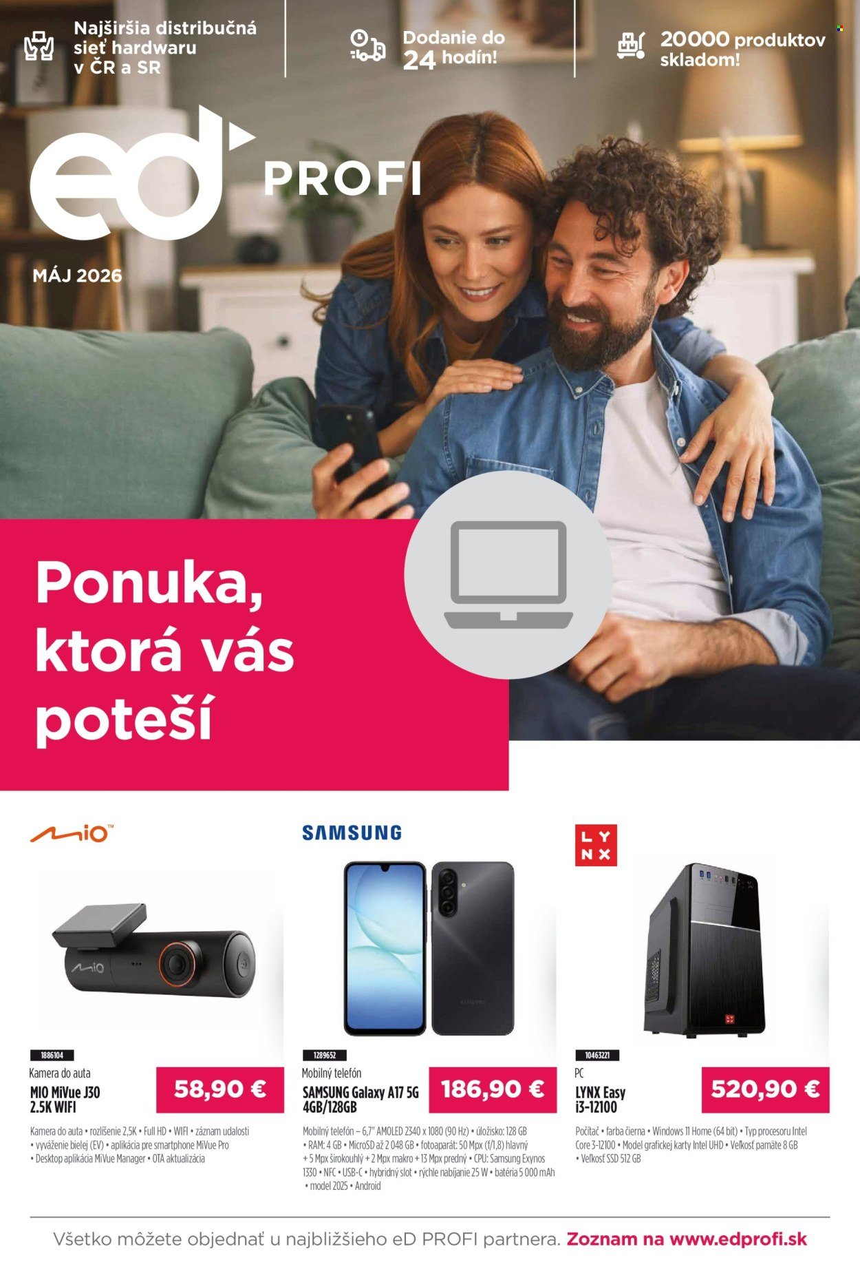 ED PROFI leták - Od piatka 1.5.2026 (2026-05-01 - 2026-05-31) | 1