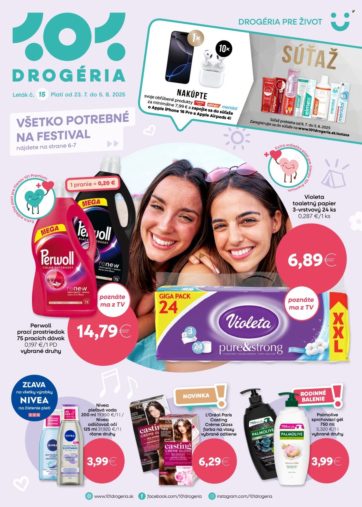 101 DROGERIE leták - Od stredy 23.7.2025 (2025-07-23 - 2025-08-05) | 1