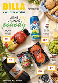 BILLA leták - Katalóg Letné dni