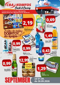 CBA KOMFOS leták - Super ceny Cash&Carry - Spišská Nová Ves