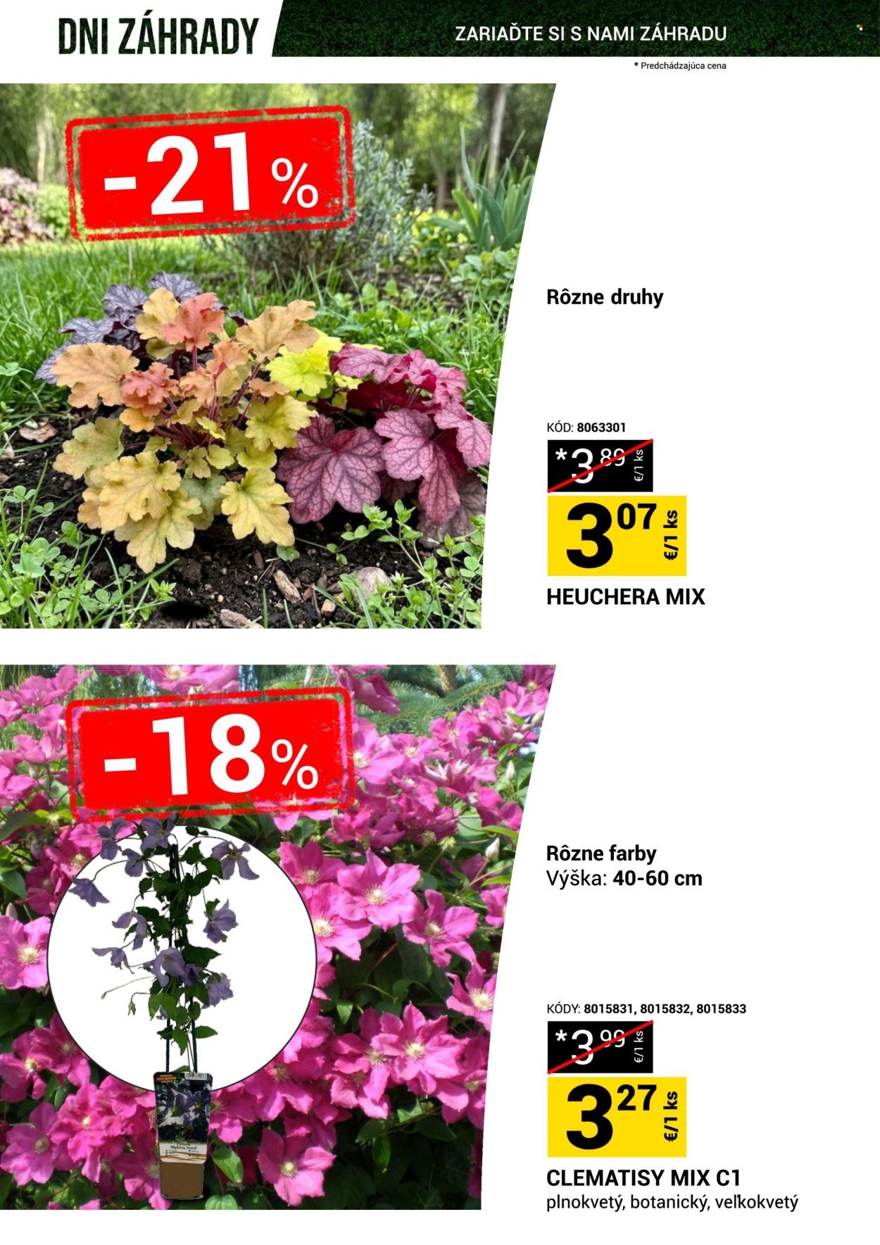 MERKURY MARKET leták - Dni záhrady (2026-04-18 - 2026-04-26) | 2