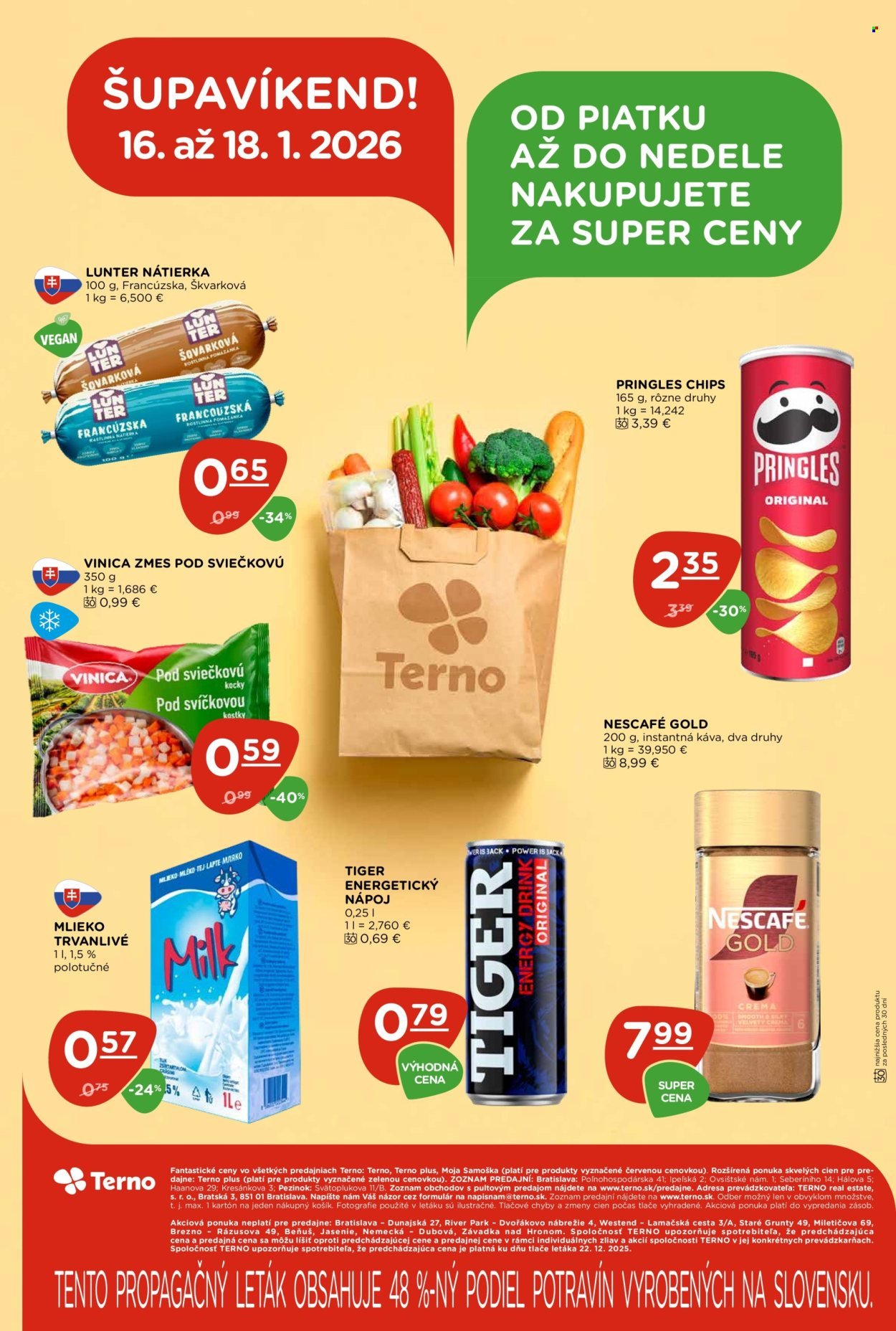 TERNO leták - Od štvrtka 15.1.2026 (2026-01-15 - 2026-01-21) | 25