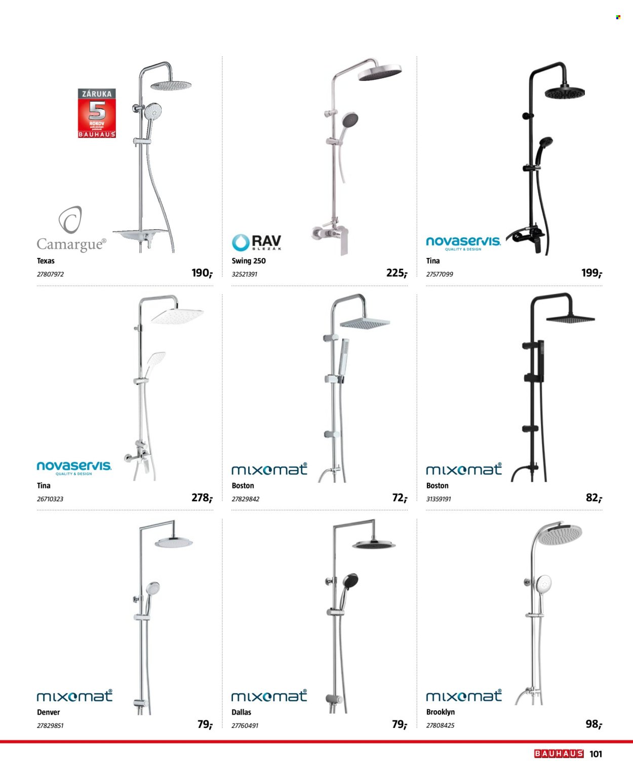 BAUHAUS leták - Sanita (2025-10-31 - 2026-03-31) | 101