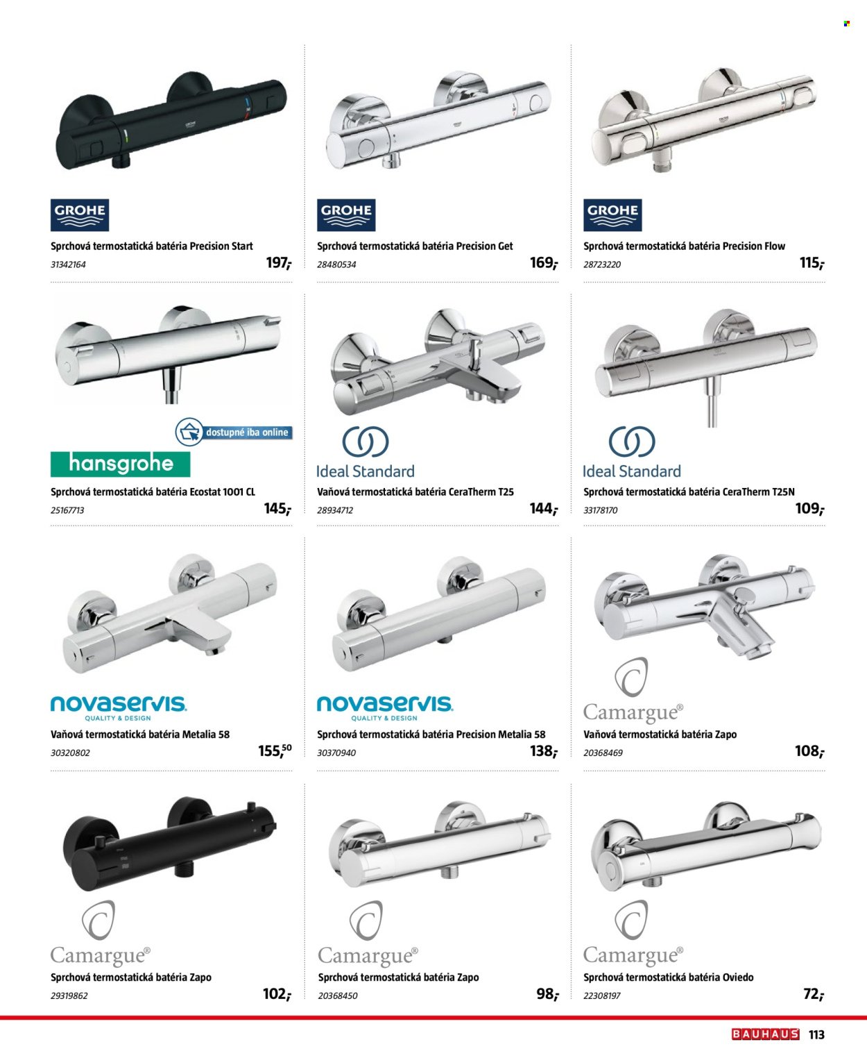 BAUHAUS leták - Sanita (2025-10-31 - 2026-03-31) | 113