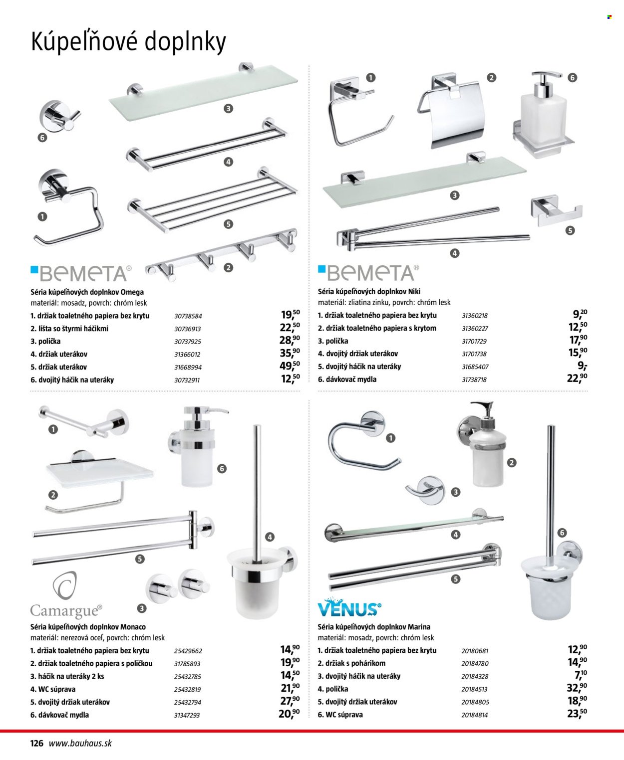 BAUHAUS leták - Sanita (2025-10-31 - 2026-03-31) | 126