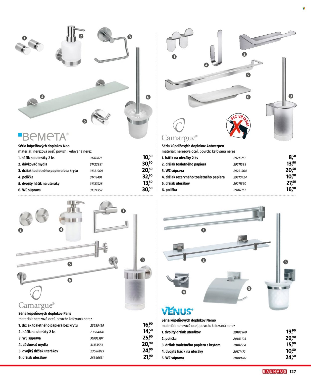 BAUHAUS leták - Sanita (2025-10-31 - 2026-03-31) | 127