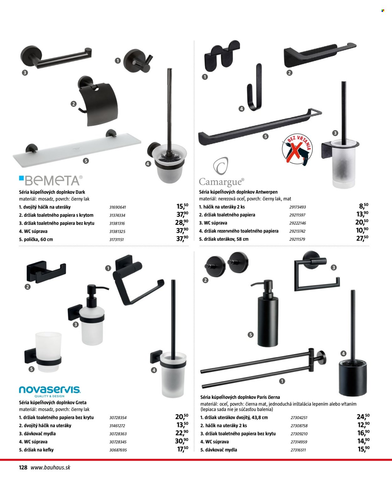 BAUHAUS leták - Sanita (2025-10-31 - 2026-03-31) | 128
