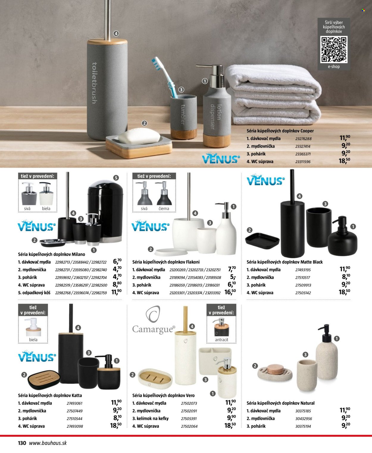 BAUHAUS leták - Sanita (2025-10-31 - 2026-03-31) | 130