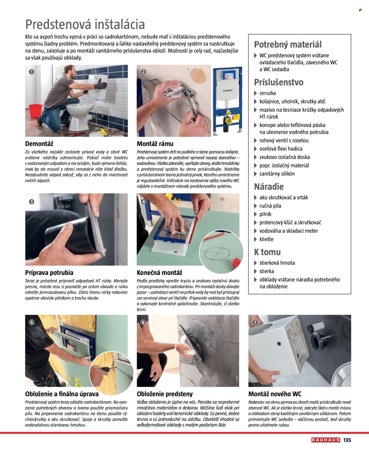 BAUHAUS leták - Sanita (2025-10-31 - 2026-03-31) | 135