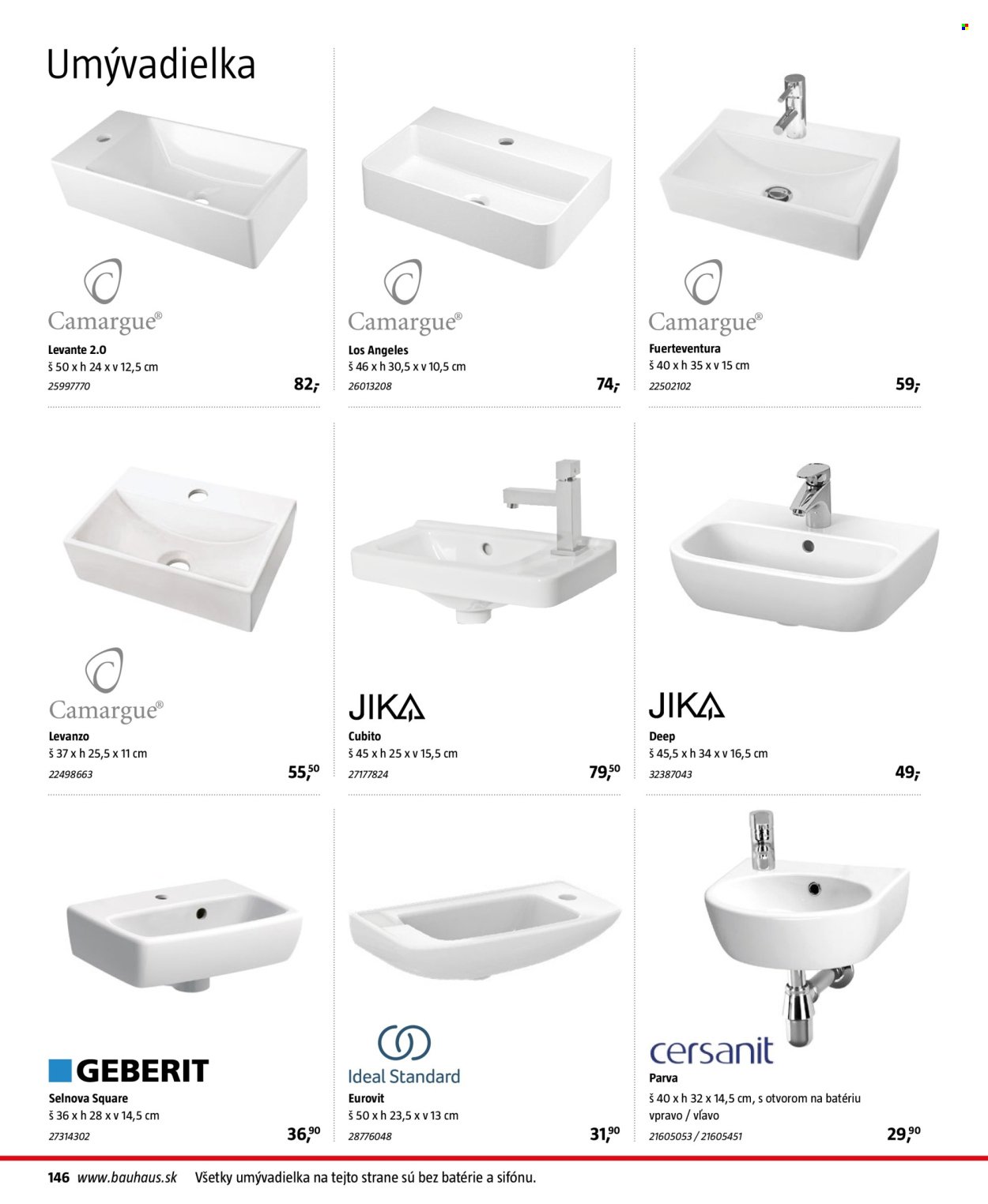 BAUHAUS leták - Sanita (2025-10-31 - 2026-03-31) | 146