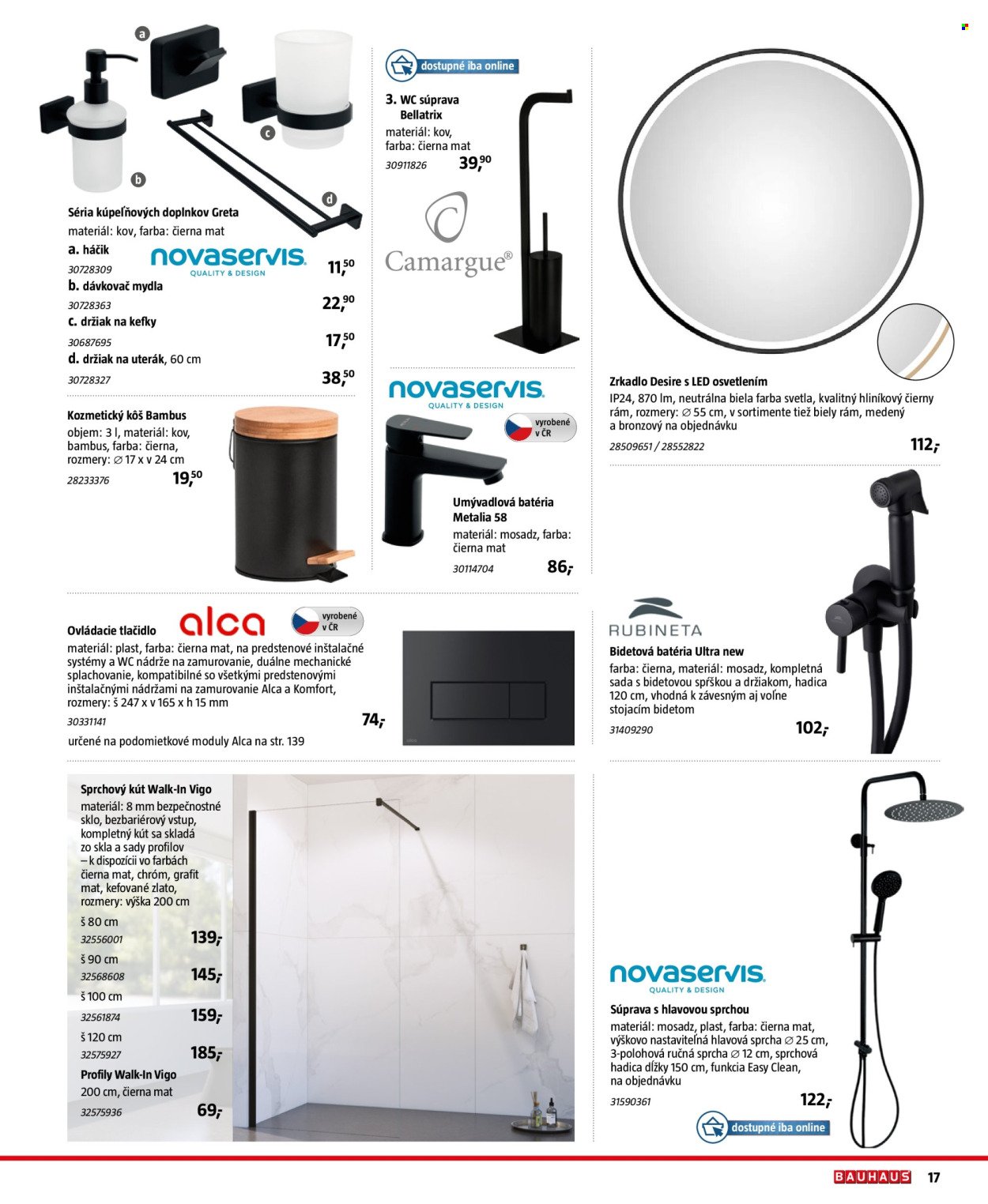 BAUHAUS leták - Sanita (2025-10-31 - 2026-03-31) | 17