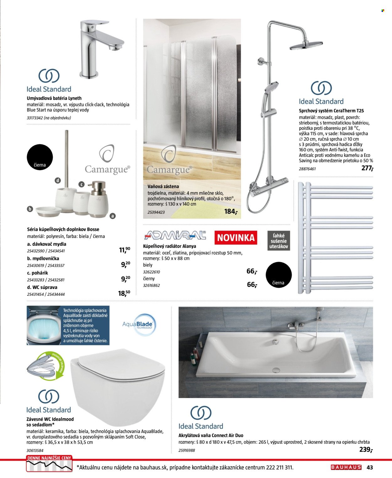 BAUHAUS leták - Sanita (2025-10-31 - 2026-03-31) | 43