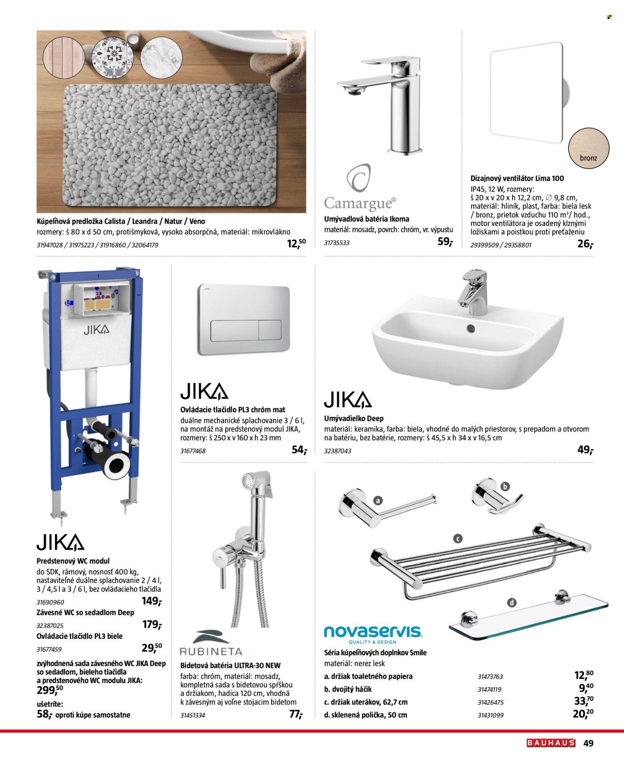 BAUHAUS leták - Sanita (2025-10-31 - 2026-03-31) | 49