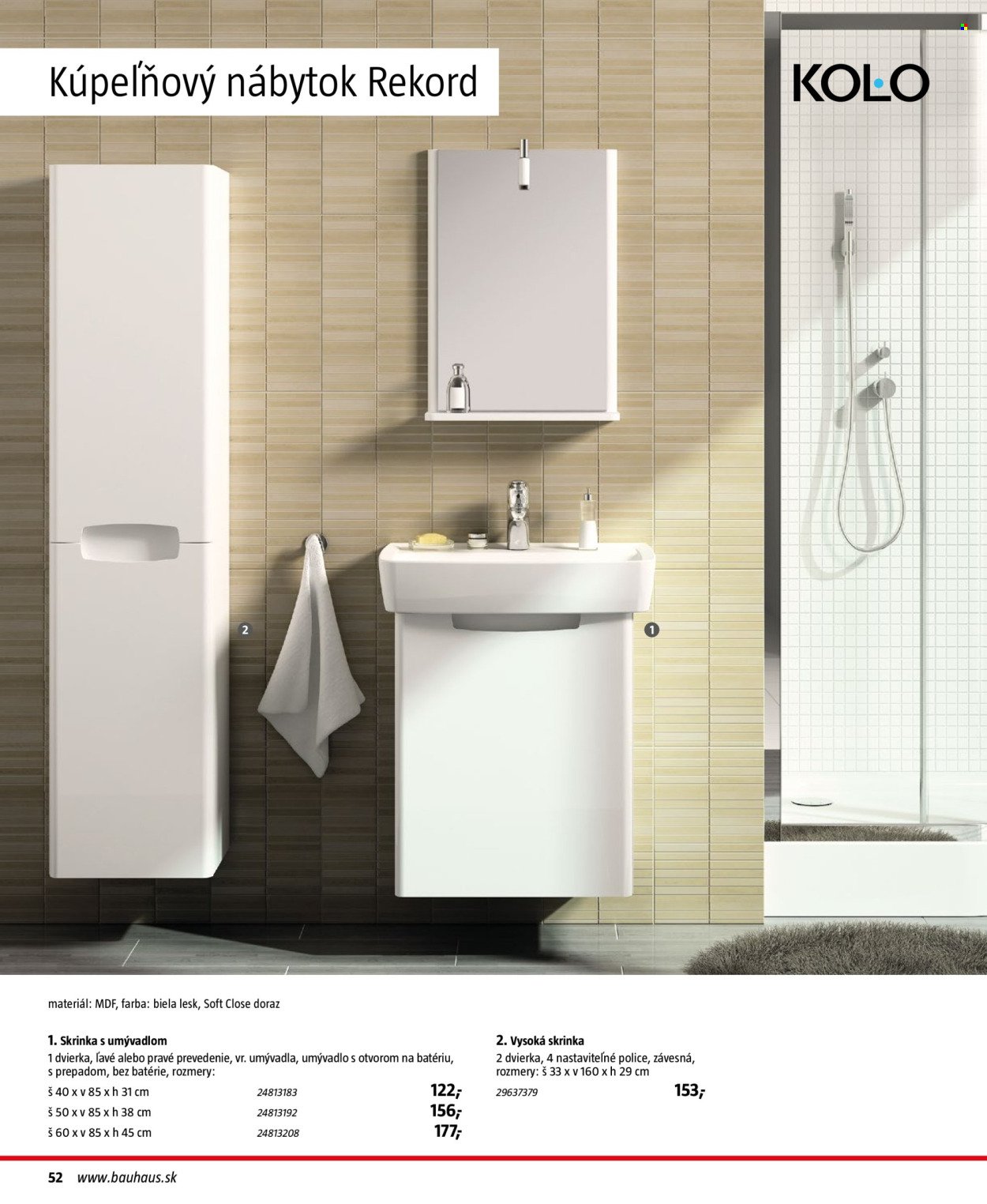 BAUHAUS leták - Sanita (2025-10-31 - 2026-03-31) | 52