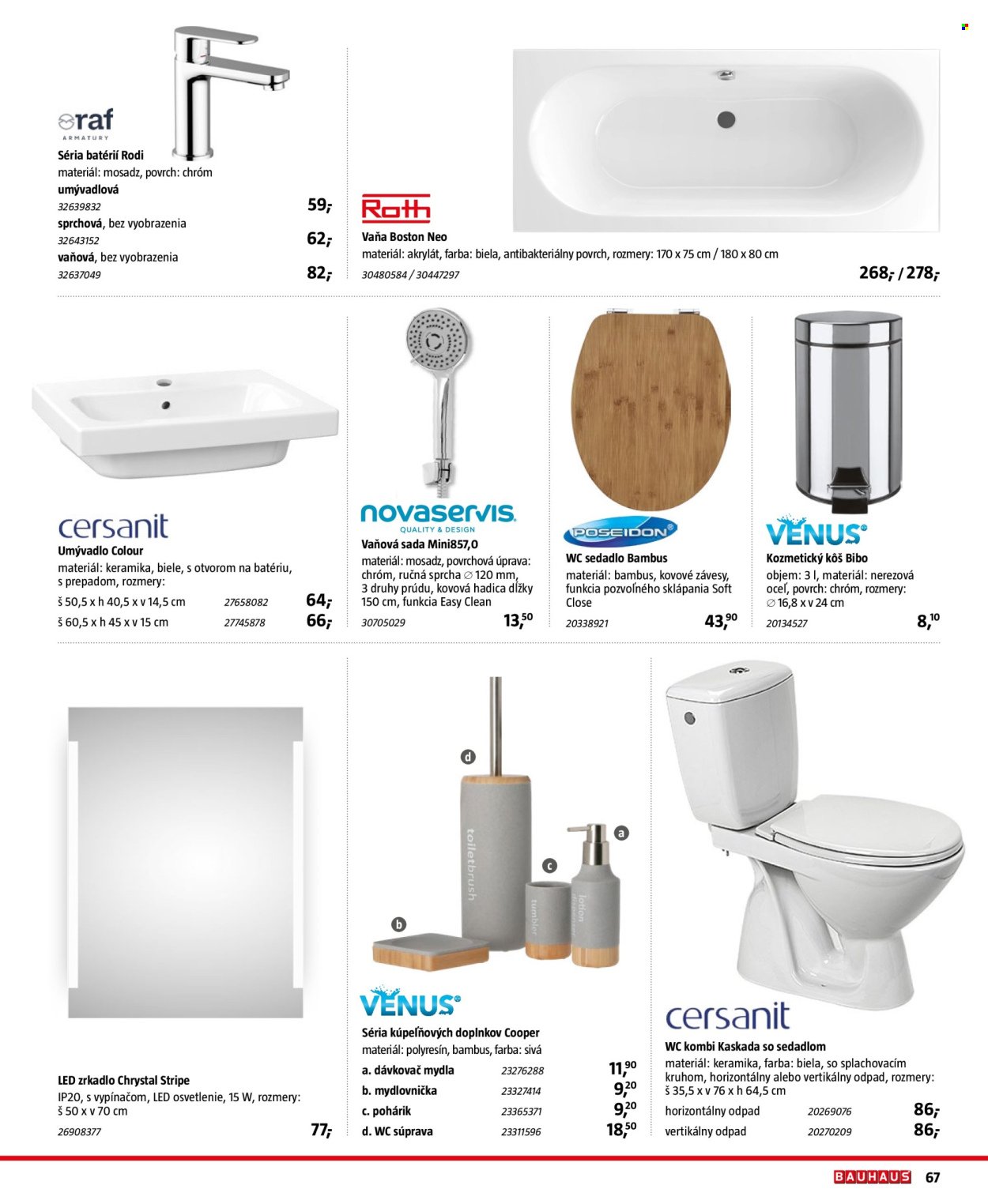 BAUHAUS leták - Sanita (2025-10-31 - 2026-03-31) | 67