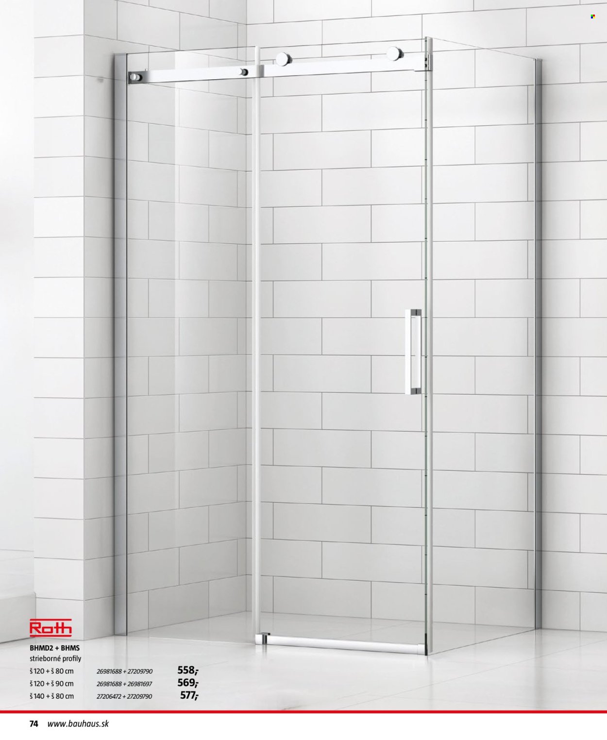 BAUHAUS leták - Sanita (2025-10-31 - 2026-03-31) | 74