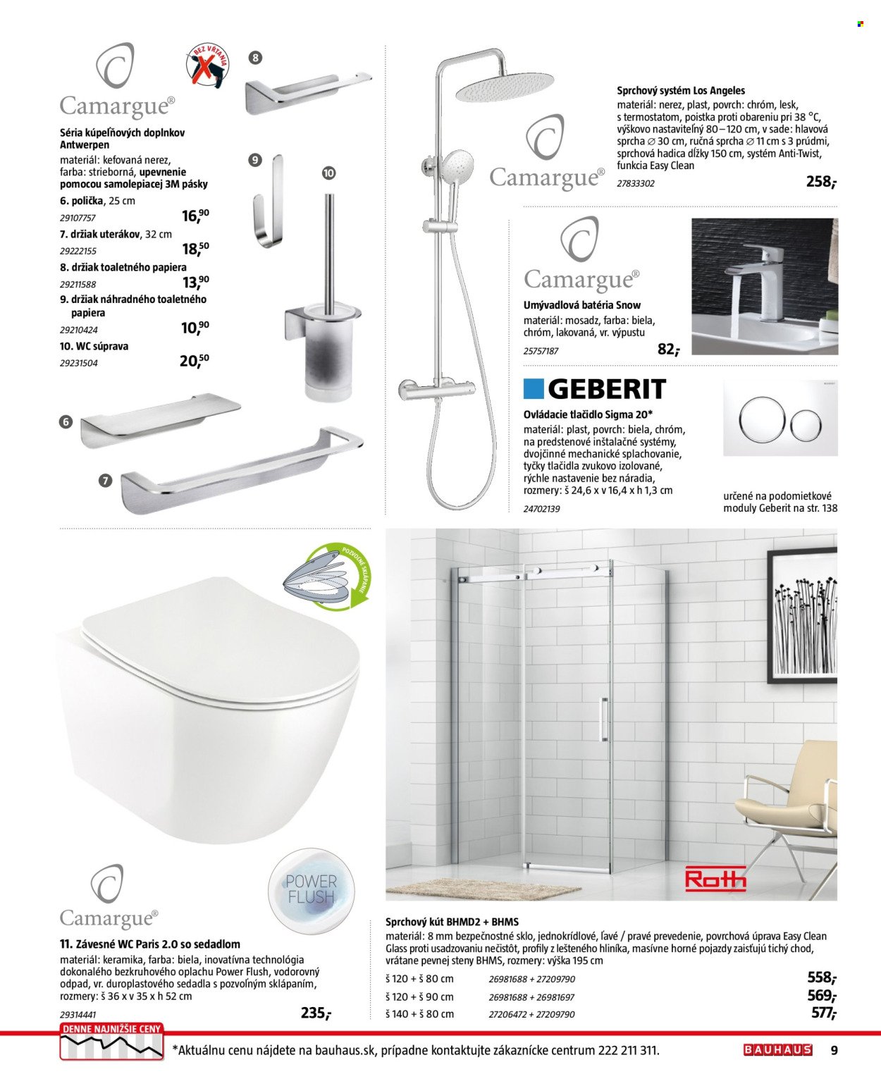 BAUHAUS leták - Sanita (2025-10-31 - 2026-03-31) | 9