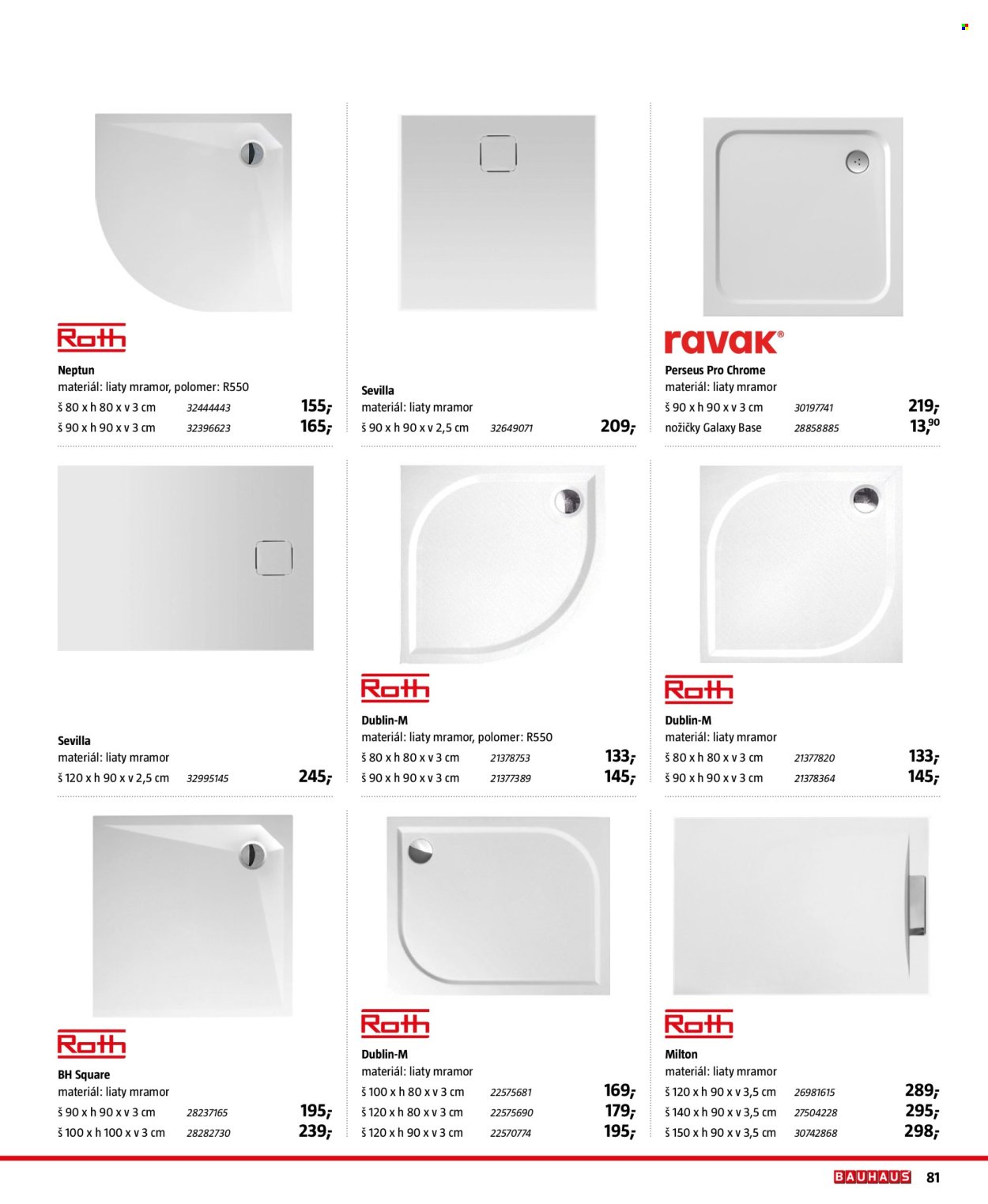 BAUHAUS leták - Sanita (2025-10-31 - 2026-03-31) | 81