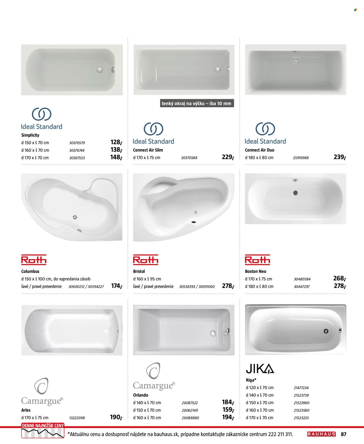 BAUHAUS leták - Sanita (2025-10-31 - 2026-03-31) | 87