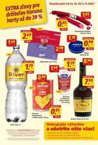 POTRAVINY KORUNA leták - Od piatka 24.10.2025 (2025-10-24 - 2025-11-05)