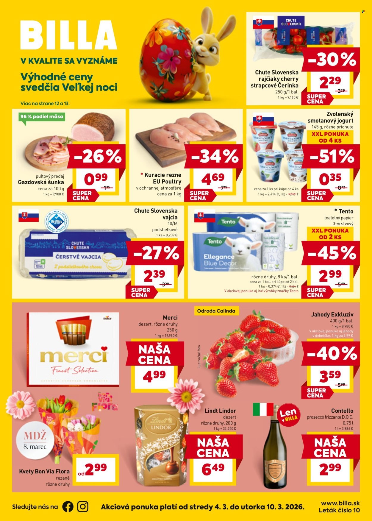 BILLA leták - Od stredy 4.3.2026 (2026-03-04 - 2026-03-10) | 1