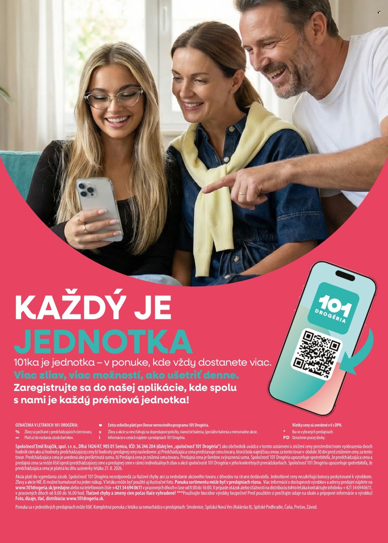 101 DROGERIE leták - Od stredy 2.9.2026