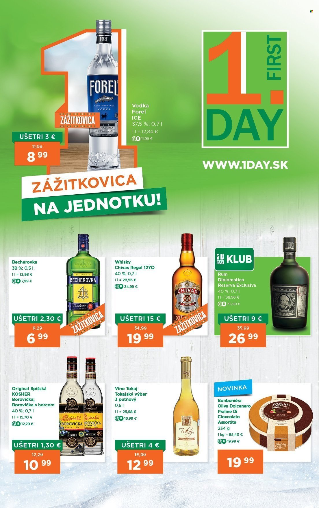 1DAY leták - Od štvrtka 20.11.2025 (2025-11-20 - 2025-12-03) | 1