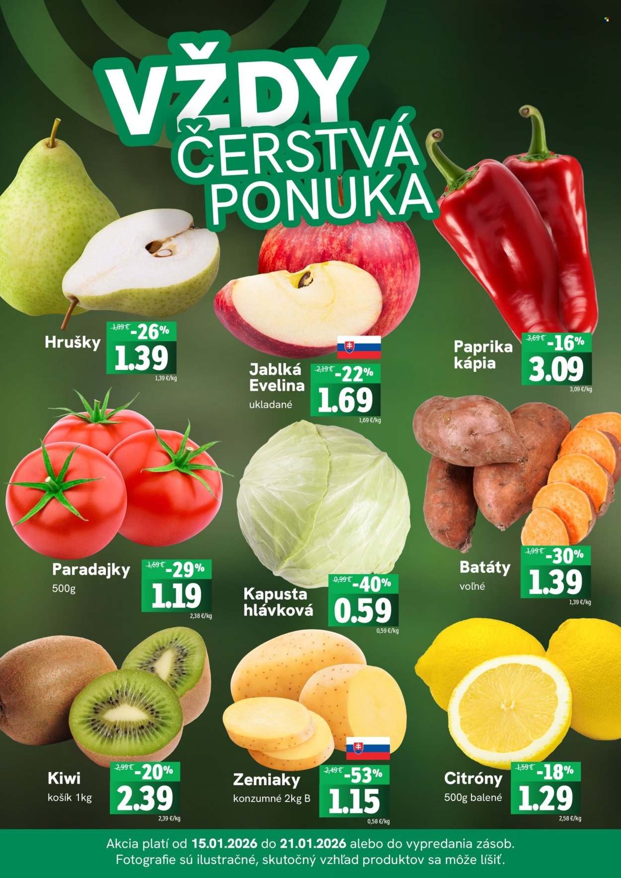 FRESH leták - Týždenná akcia (2026-01-15 - 2026-01-21) | 3