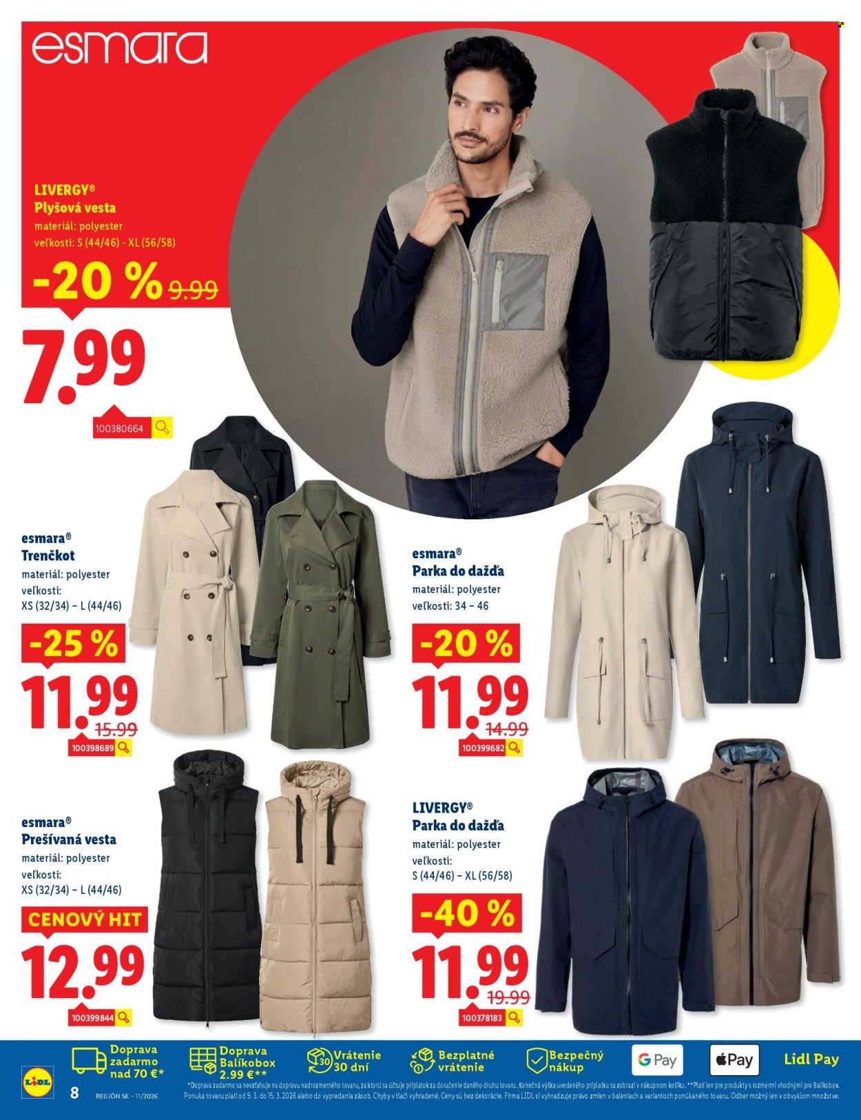 LIDL leták - Online magazín (2026-03-09 - 2026-03-15) | 8