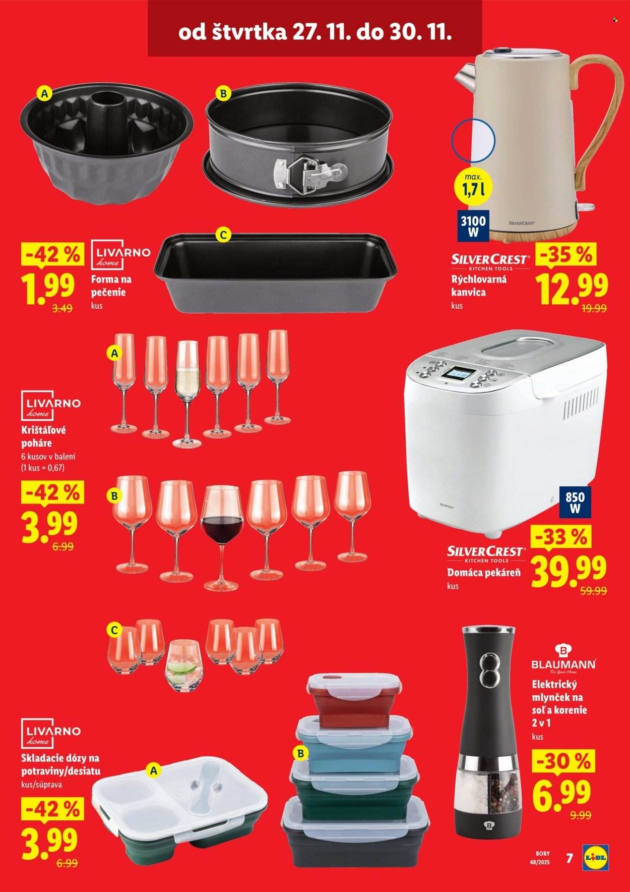 LIDL leták - Nová predajňa v Boroch (2025-11-27 - 2025-11-30) | 7