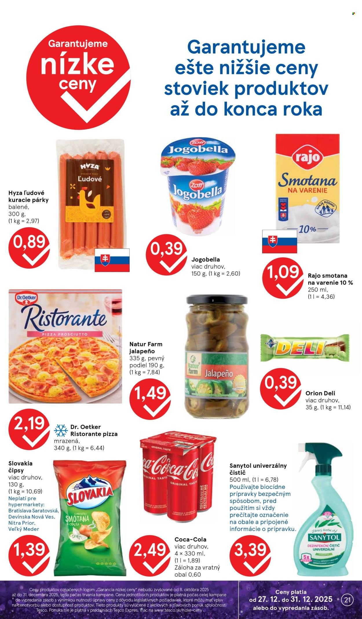 TESCO leták - Od soboty 27.12.2025 (2025-12-27 - 2025-12-31) | 21