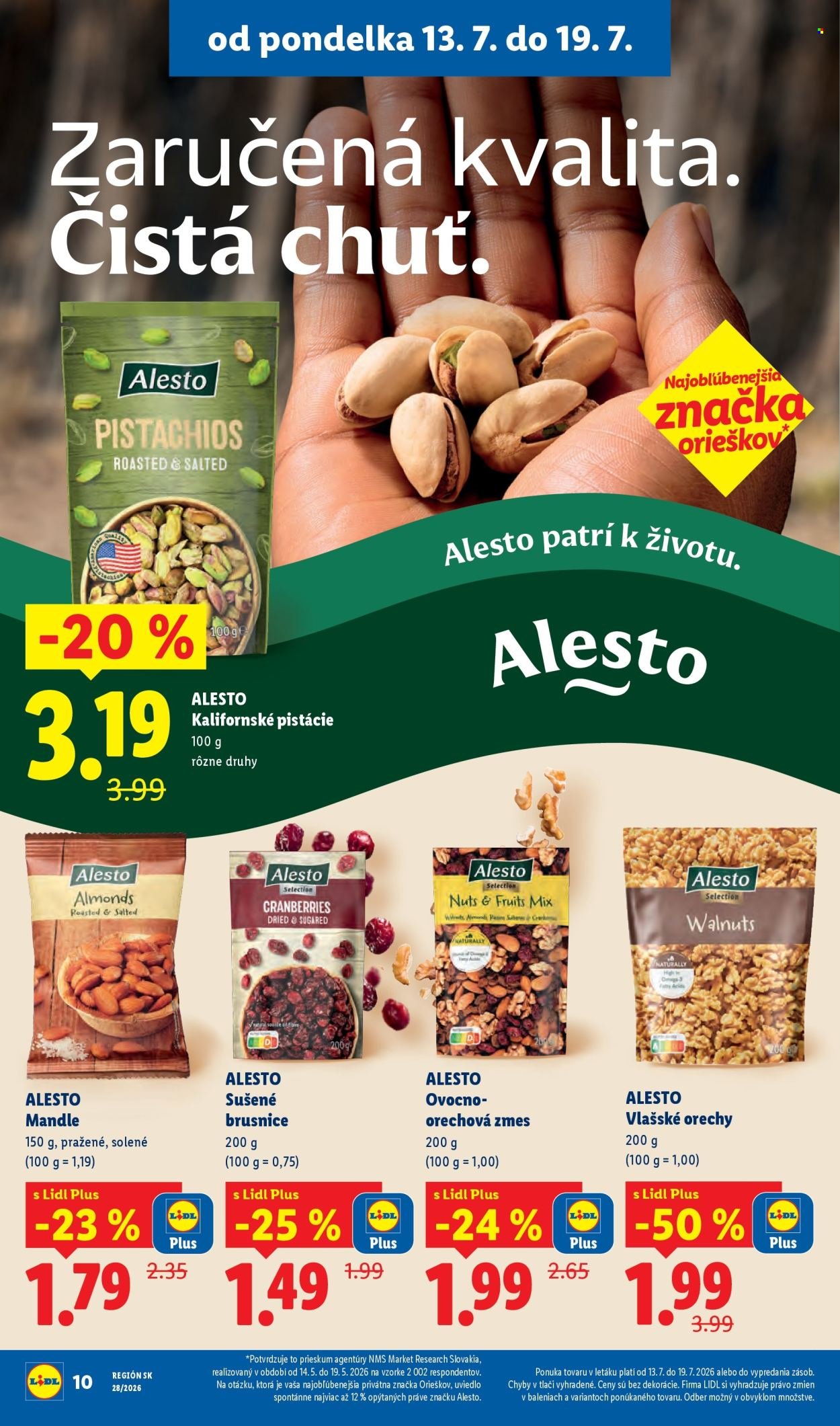 LIDL leták - Od pondelka 13.7.2026