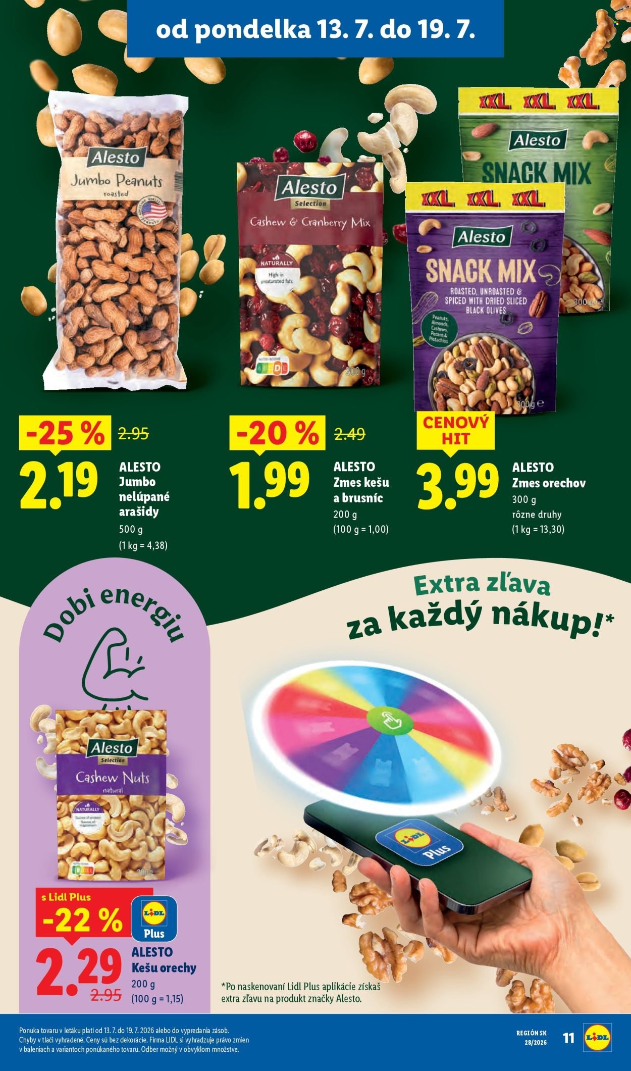 LIDL leták - Od pondelka 13.7.2026