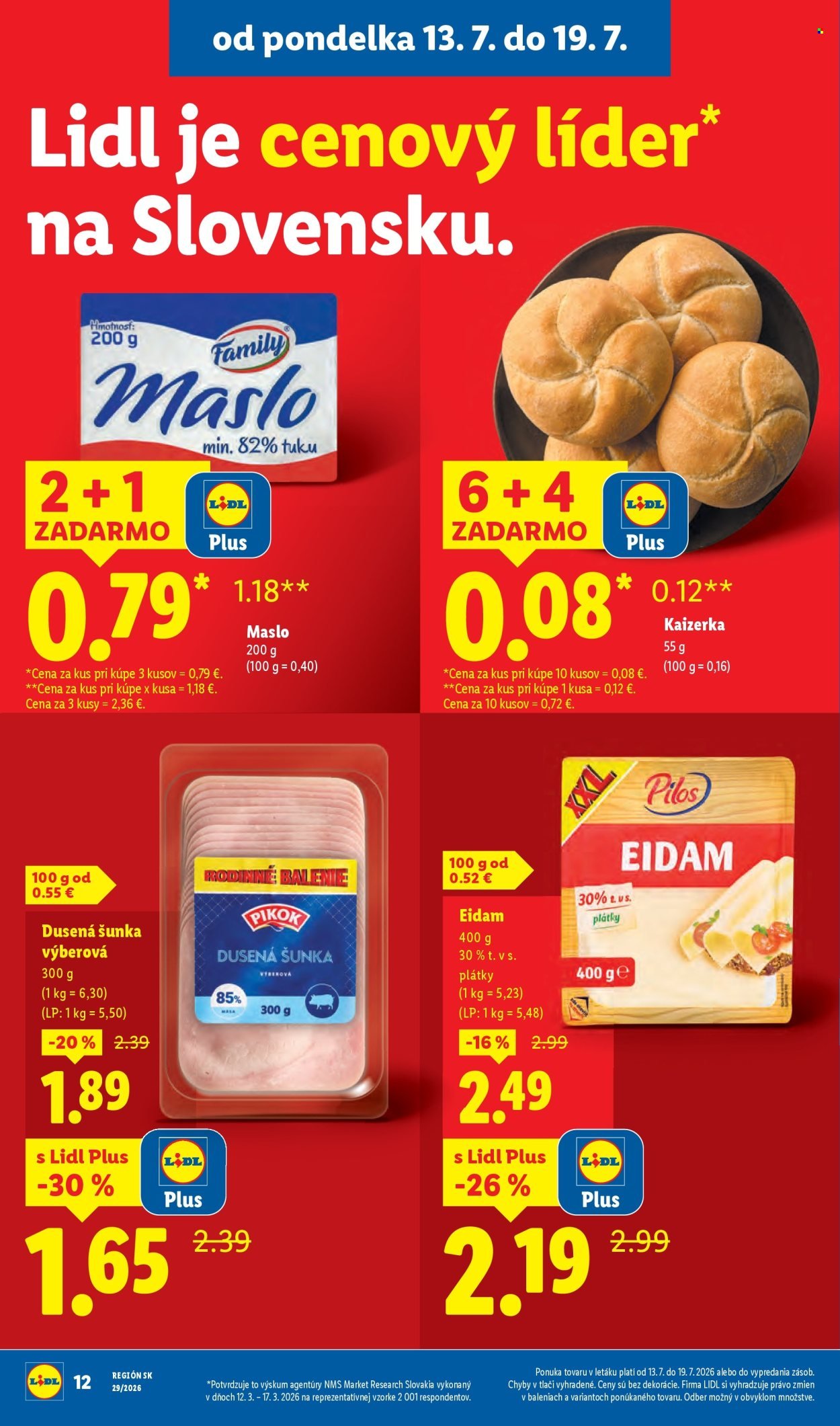 LIDL leták - Od pondelka 13.7.2026