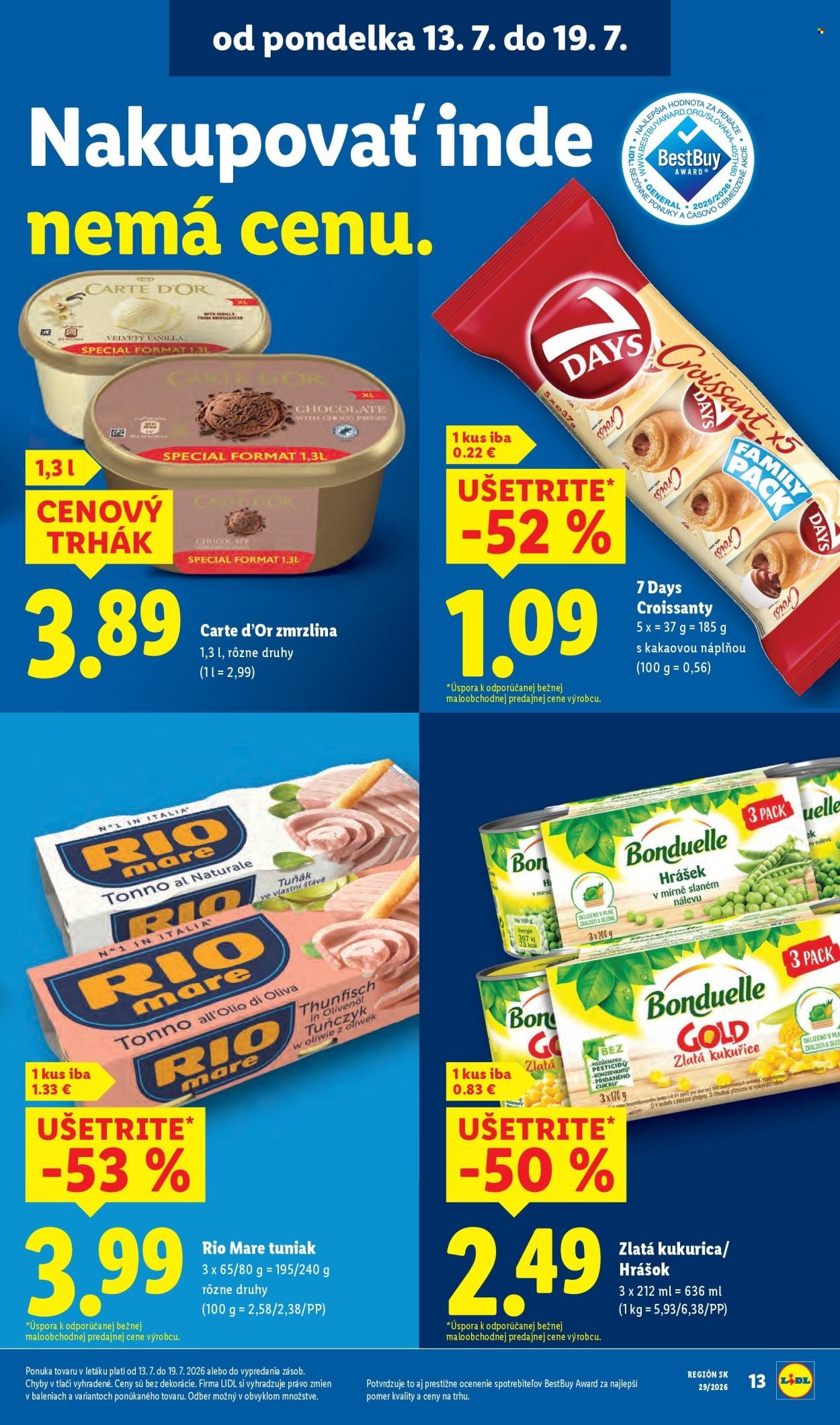 LIDL leták - Od pondelka 13.7.2026