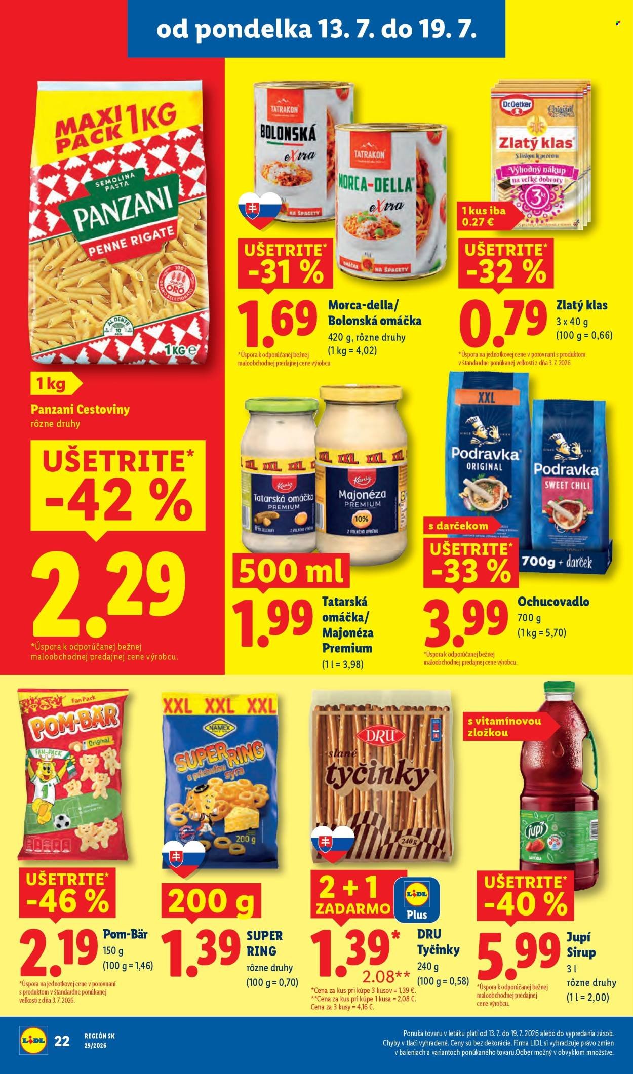 LIDL leták - Od pondelka 13.7.2026