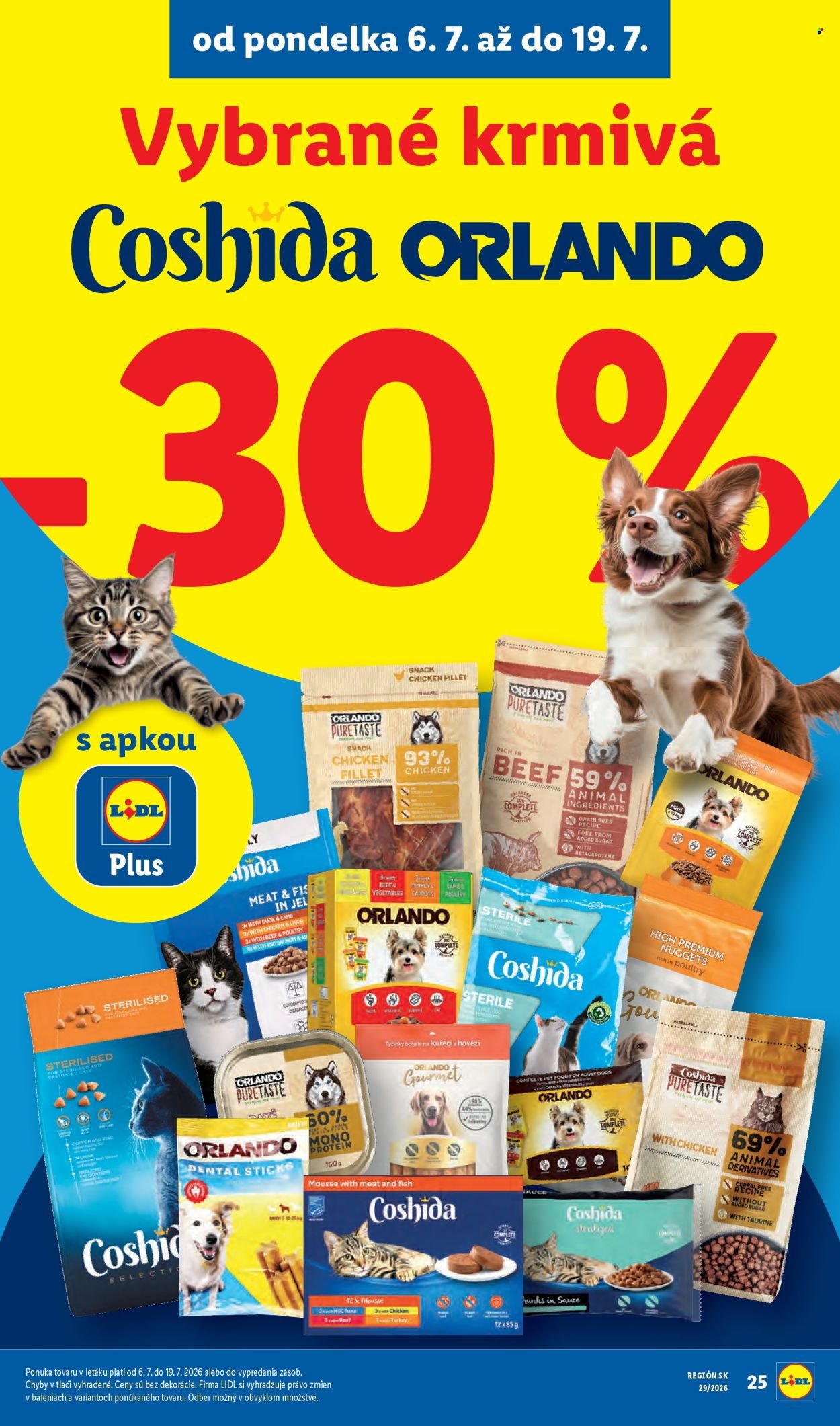 LIDL leták - Od pondelka 13.7.2026