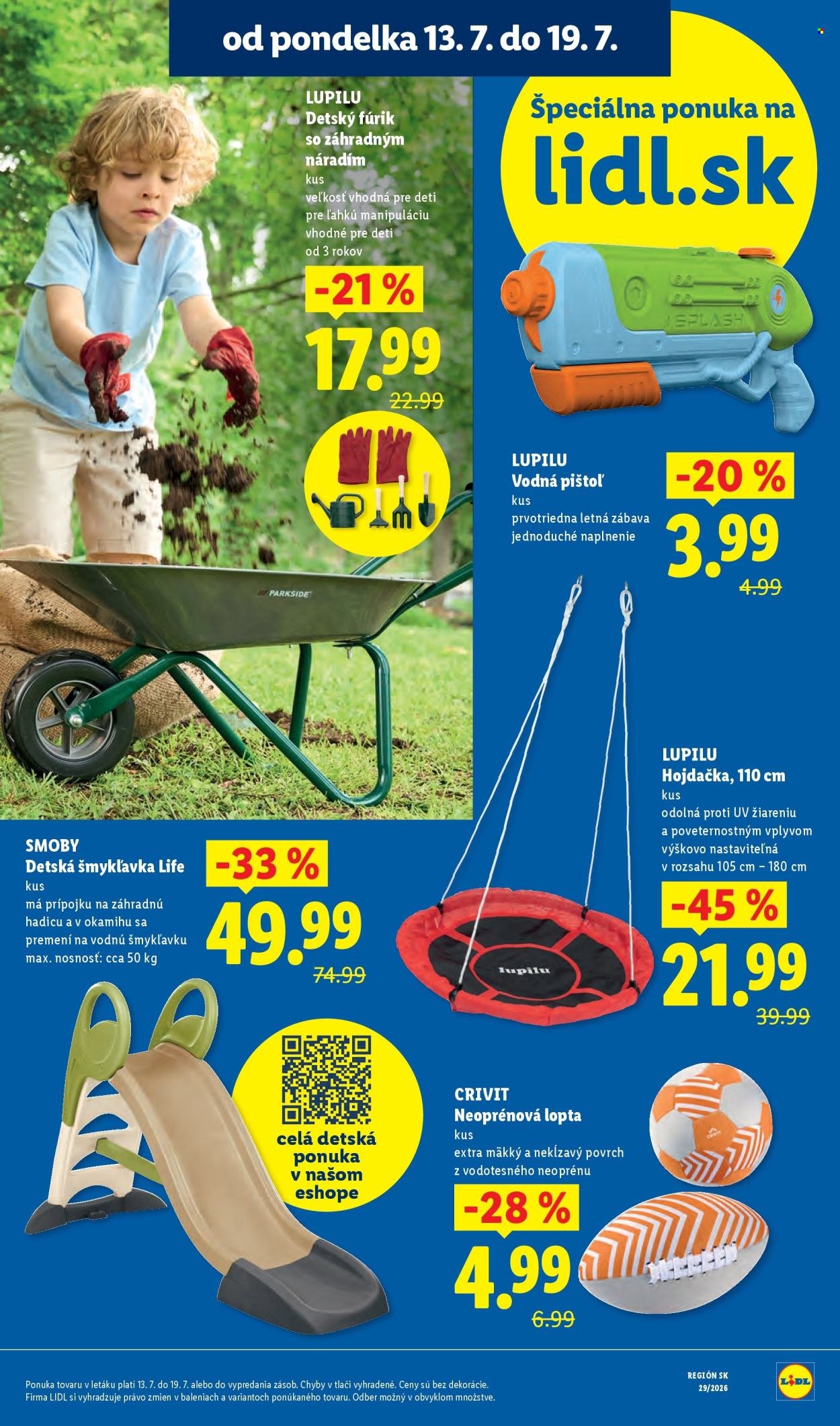 LIDL leták - Od pondelka 13.7.2026