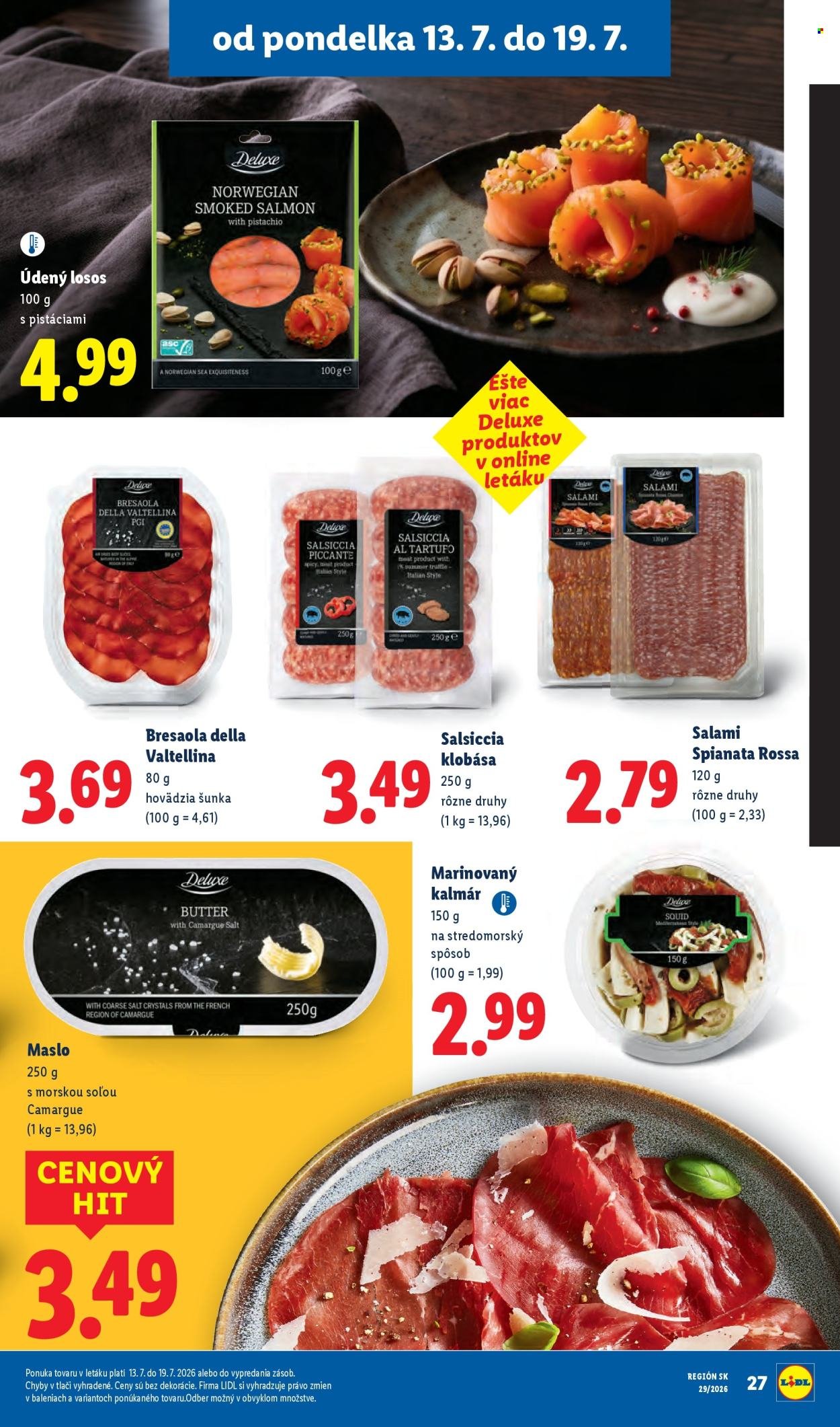LIDL leták - Od pondelka 13.7.2026