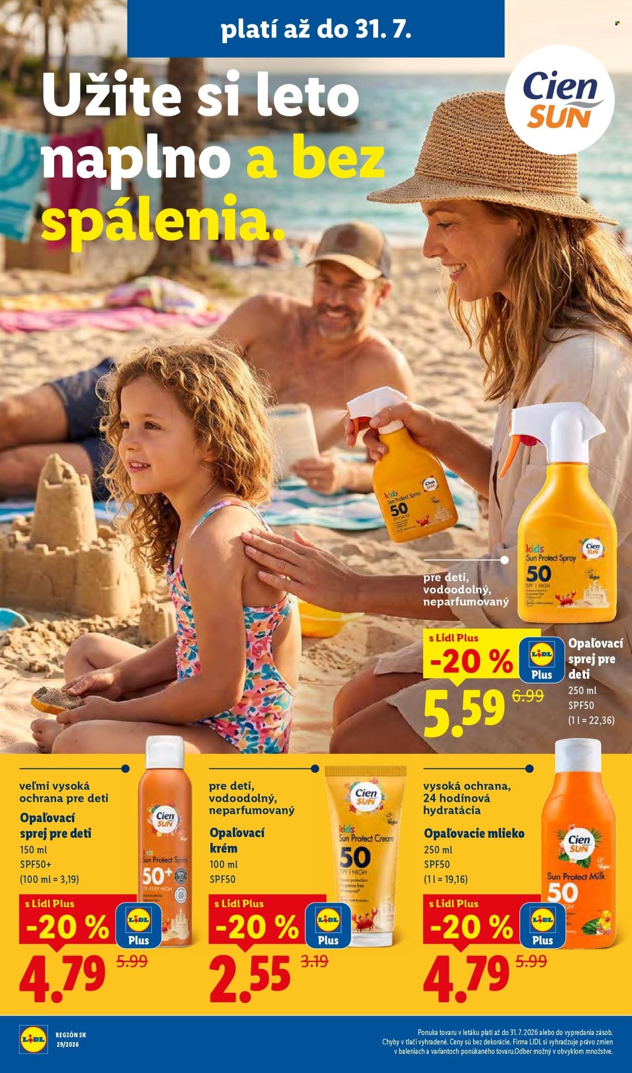 LIDL leták - Od pondelka 13.7.2026