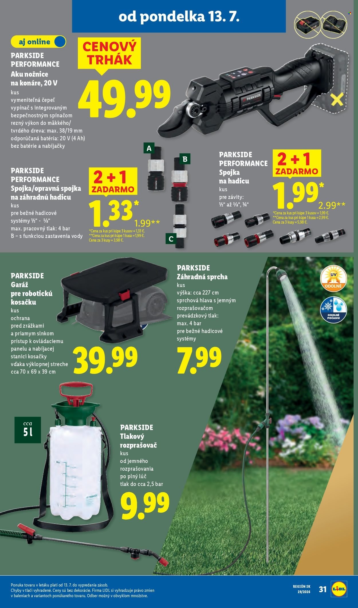 LIDL leták - Od pondelka 13.7.2026