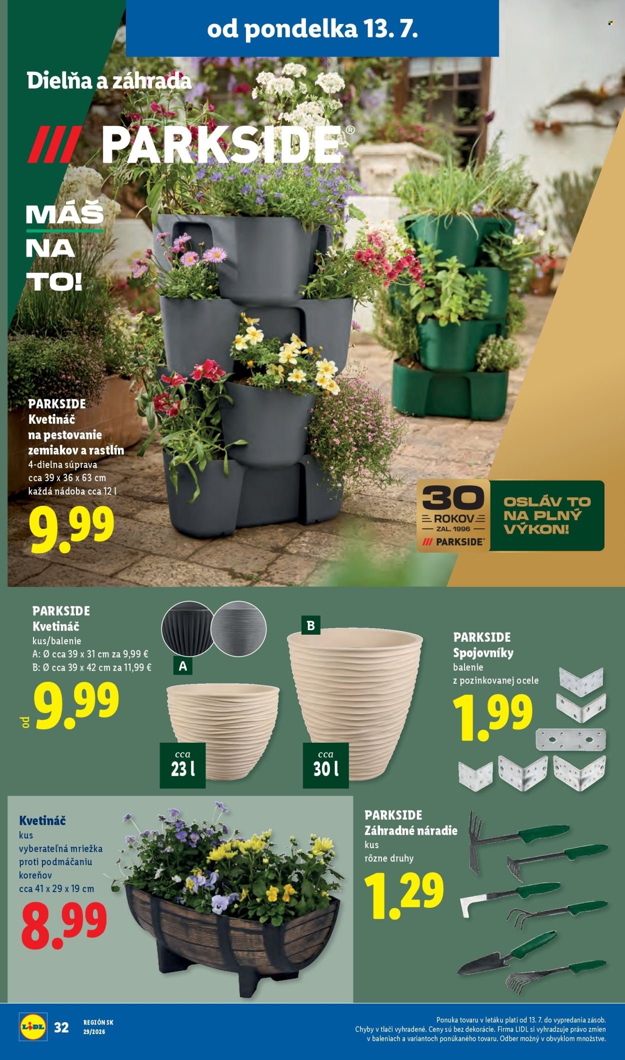 LIDL leták - Od pondelka 13.7.2026