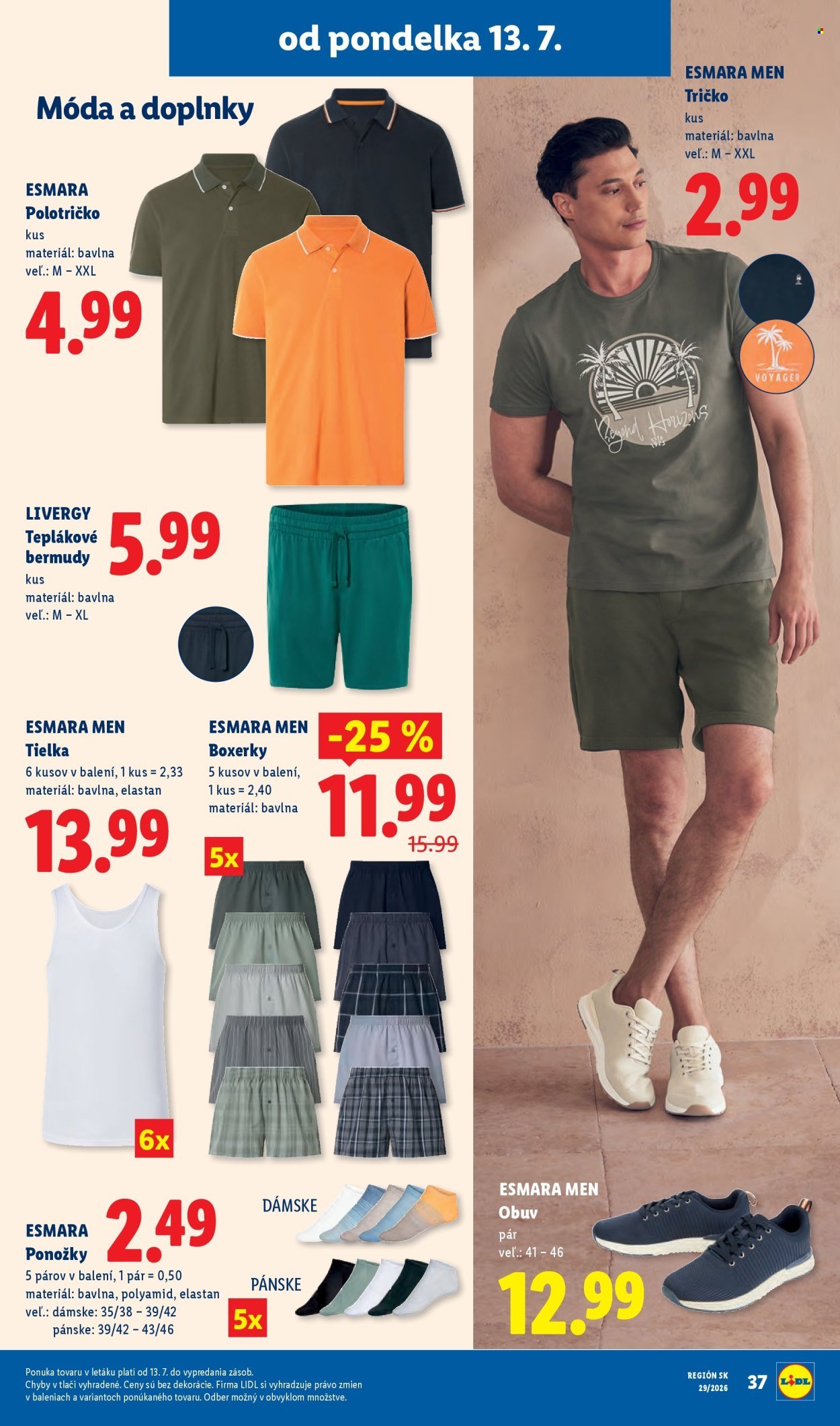 LIDL leták - Od pondelka 13.7.2026