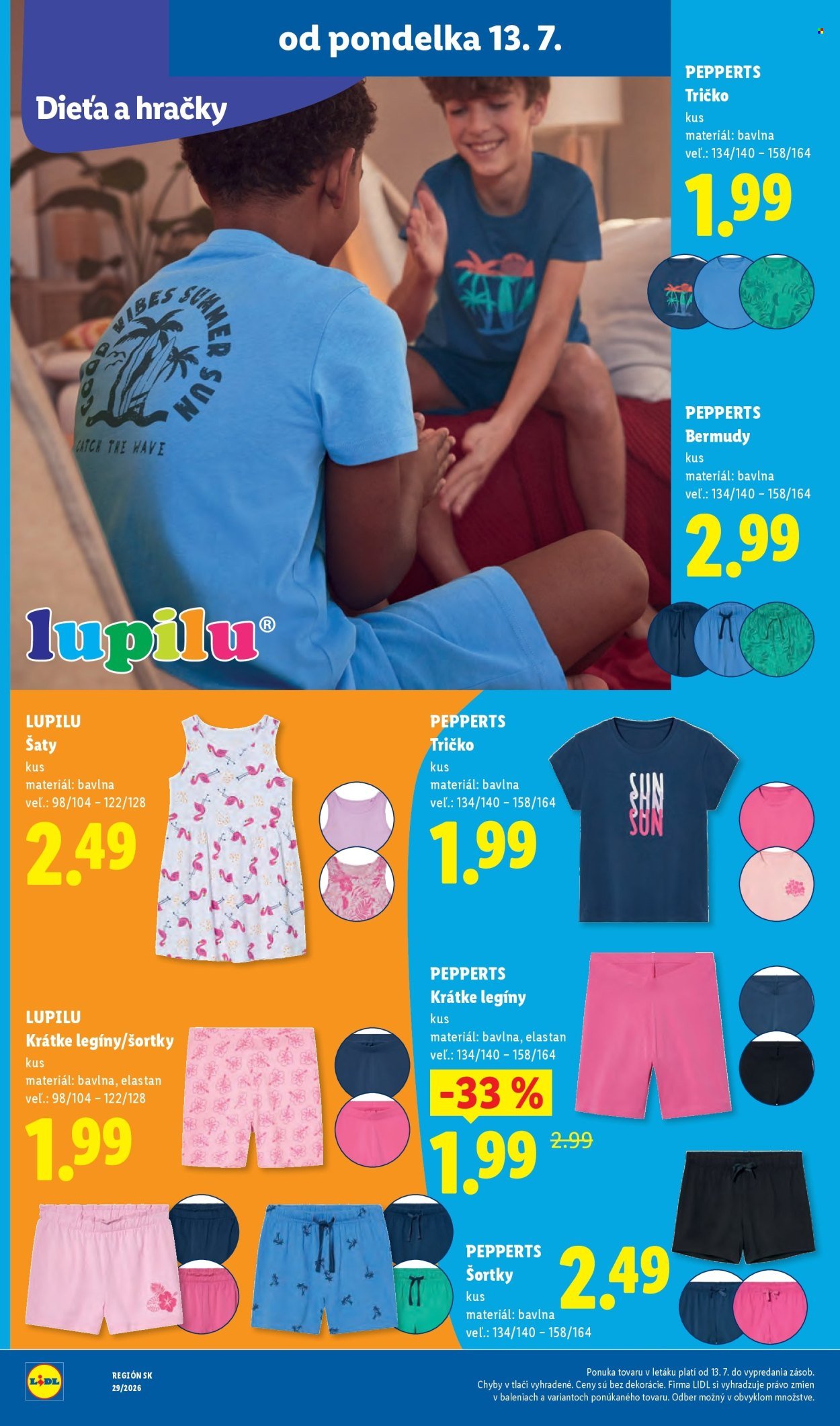 LIDL leták - Od pondelka 13.7.2026