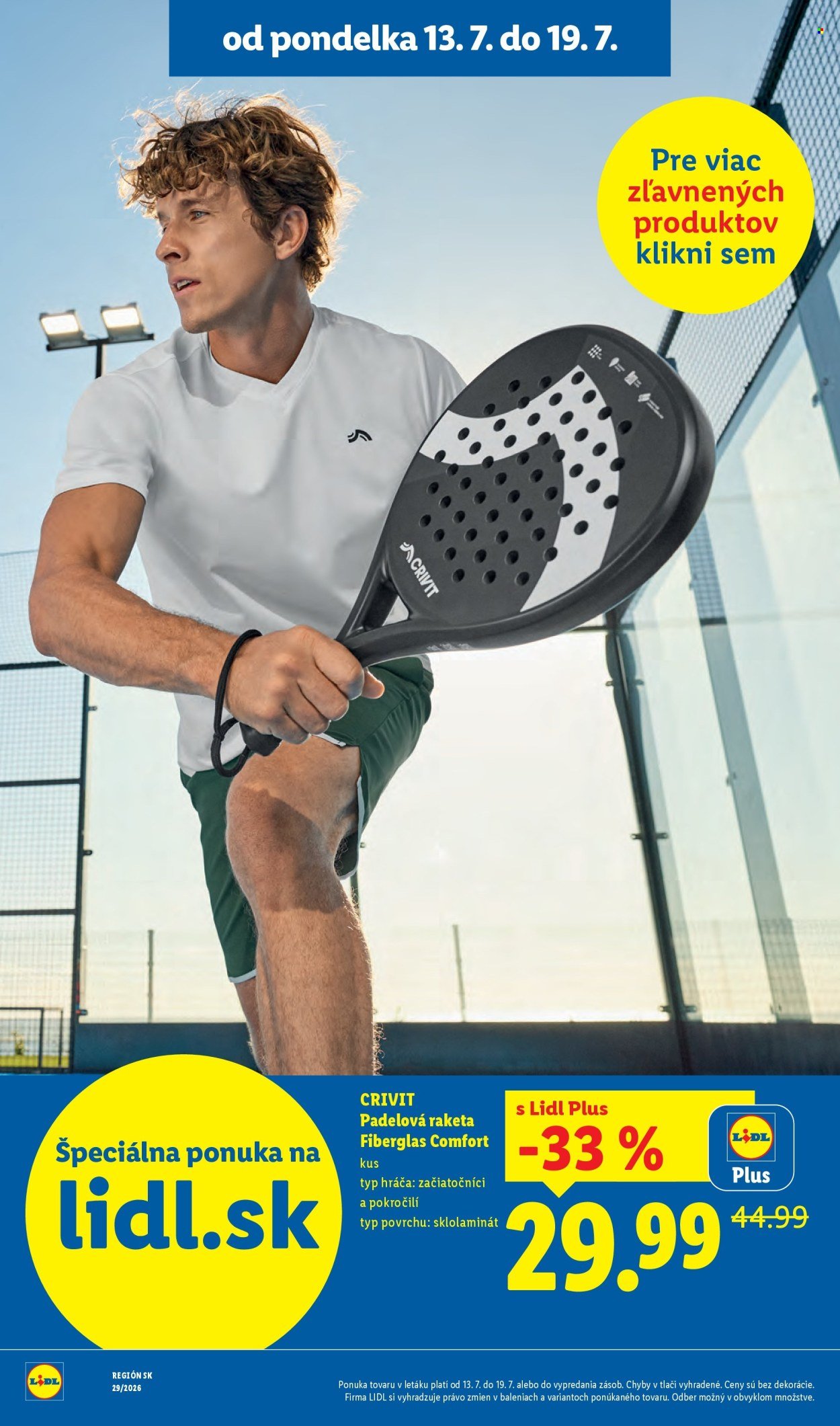 LIDL leták - Od pondelka 13.7.2026