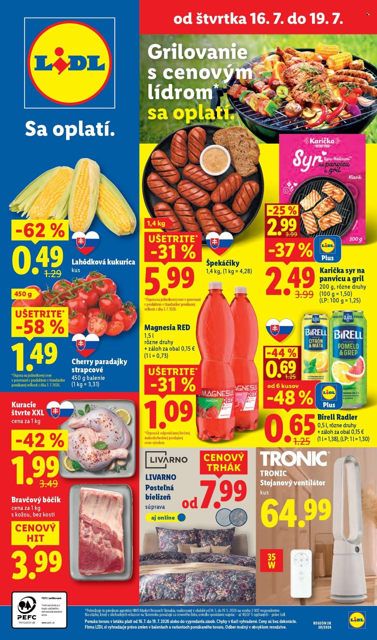 LIDL leták - Od pondelka 13.7.2026