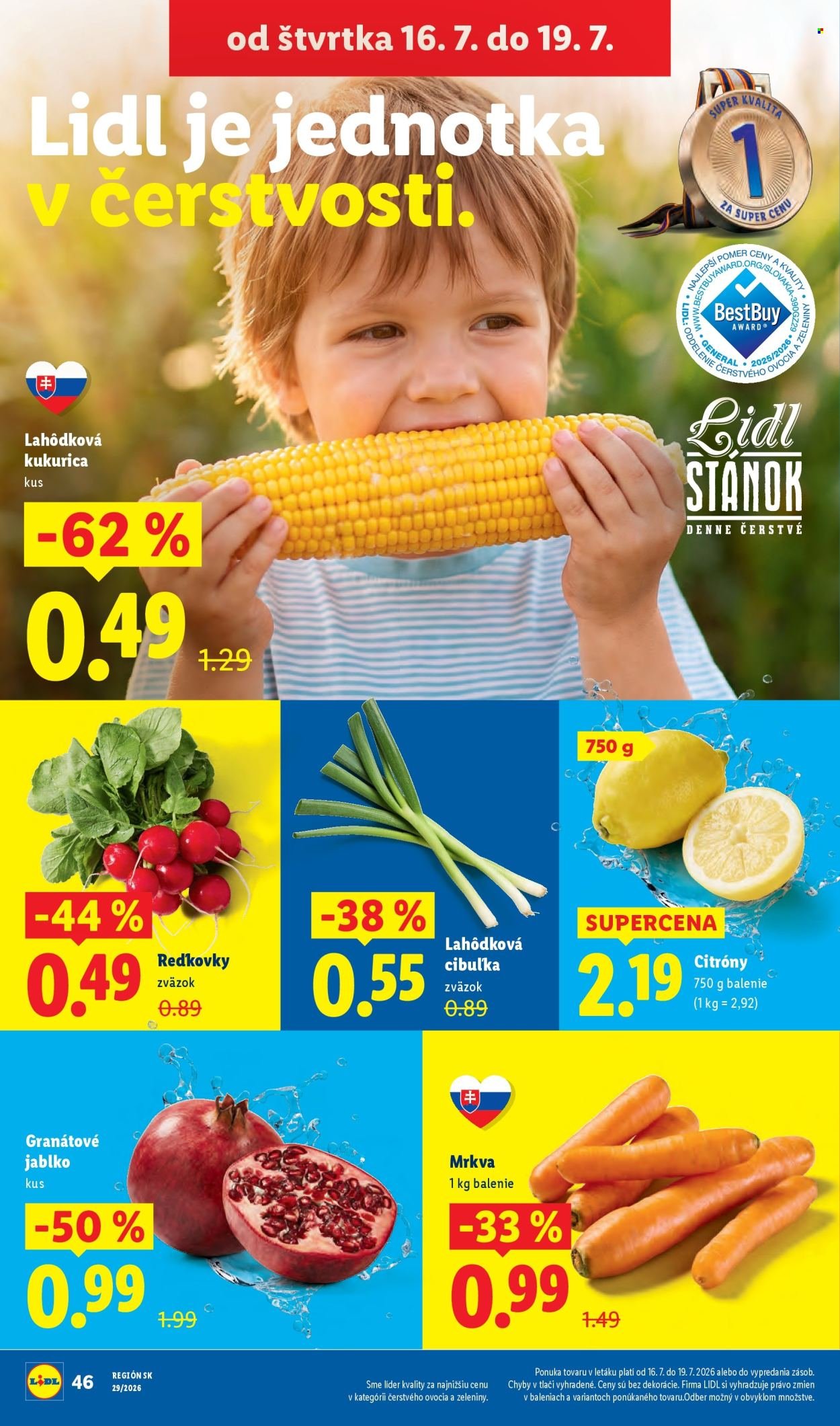 LIDL leták - Od pondelka 13.7.2026